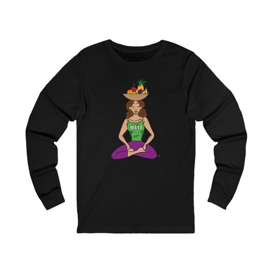 Long Sleeve Tee (Unisex) - Yoga Lady 1