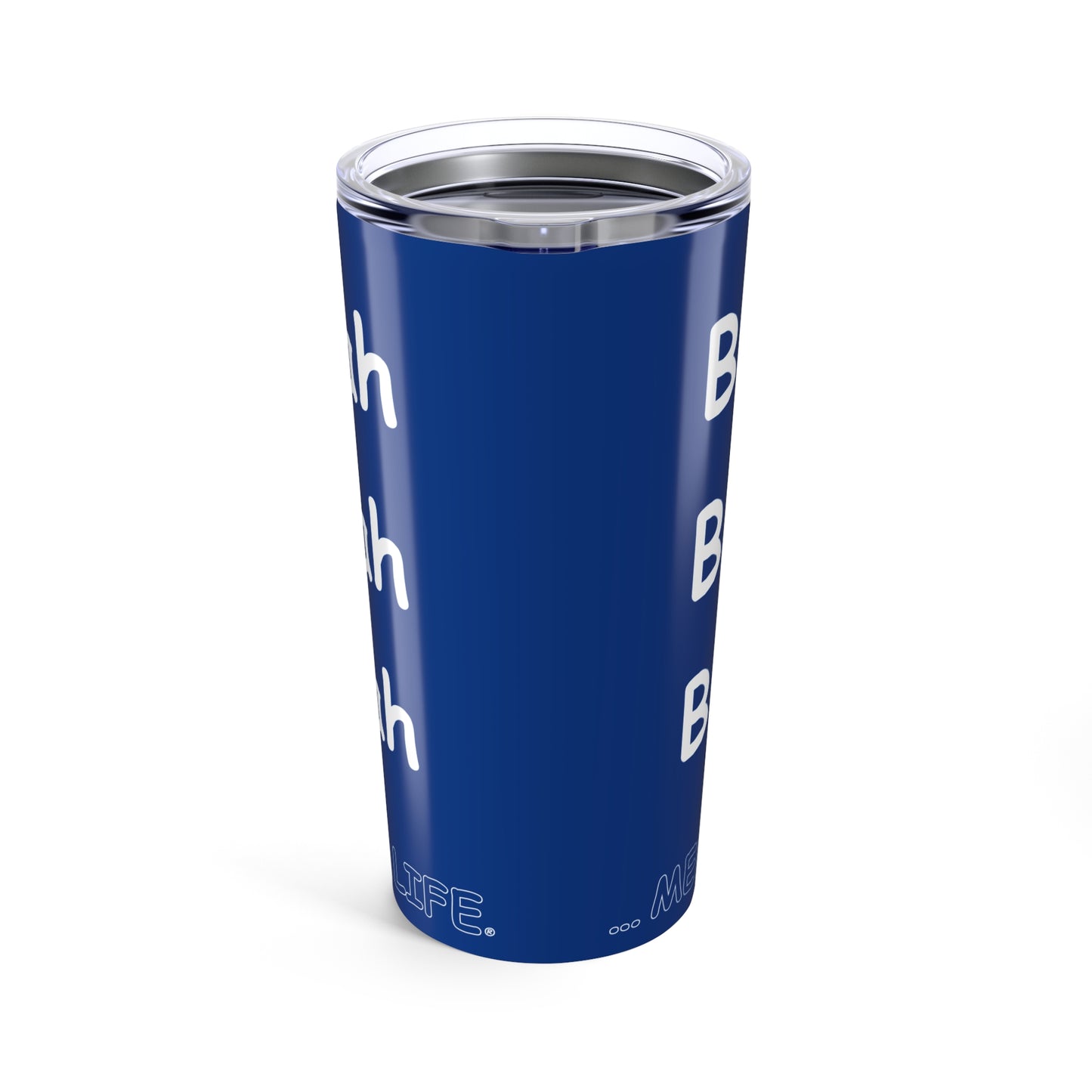 Tumbler (20oz) - Blah Blah Blah  (blue)