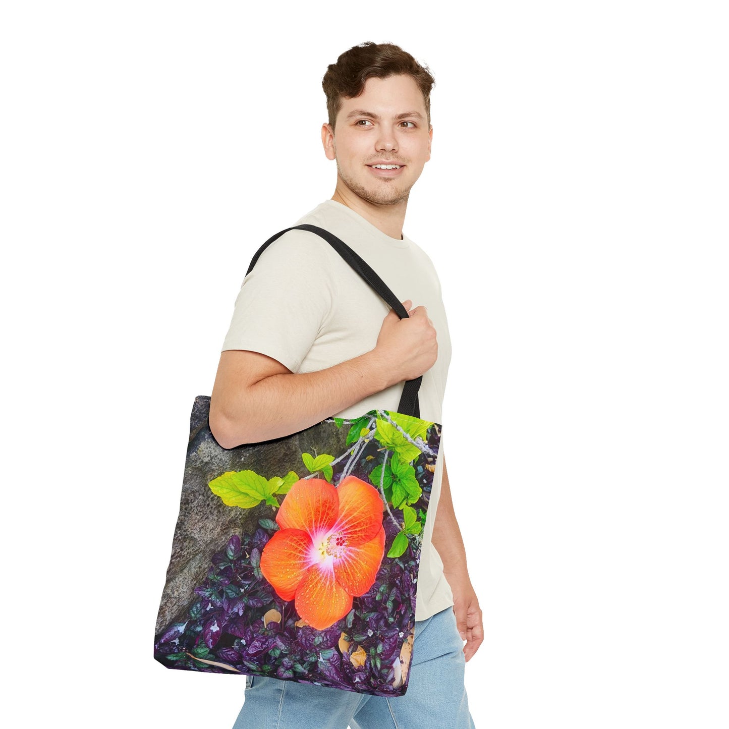 Tote Bag - Hawaiian Hibiscus Flower