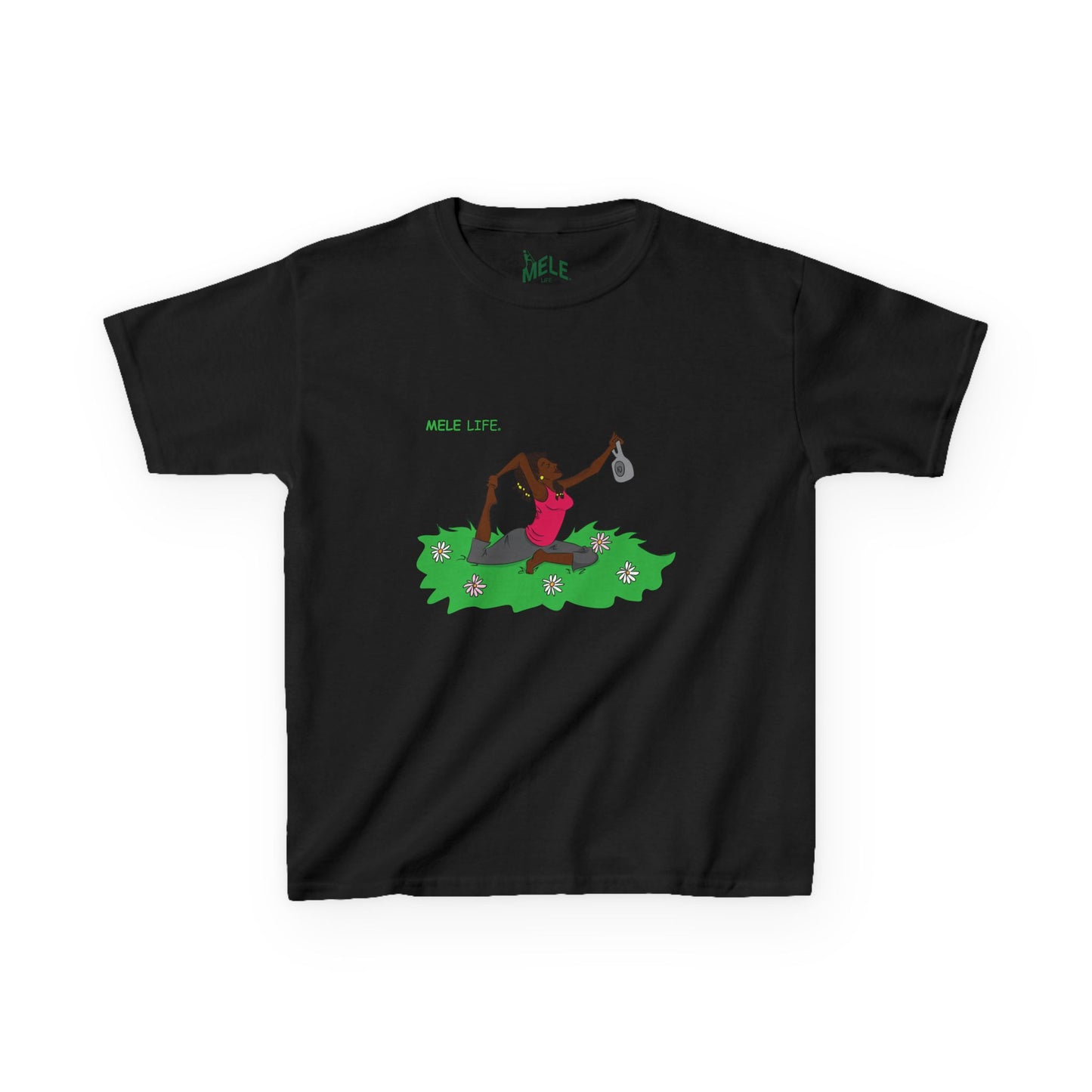 Kids Tee - Yoga Lady 2
