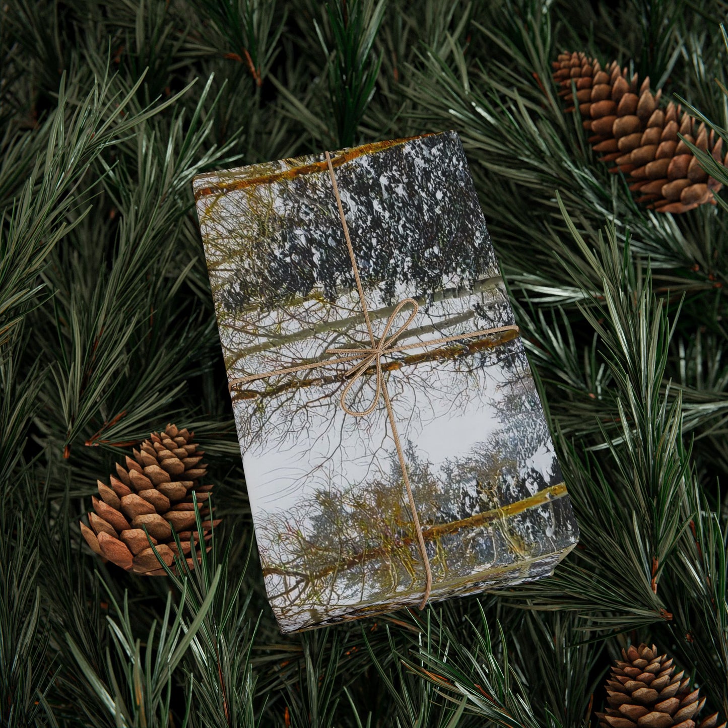 Wrapping Paper - Forest Winterscape