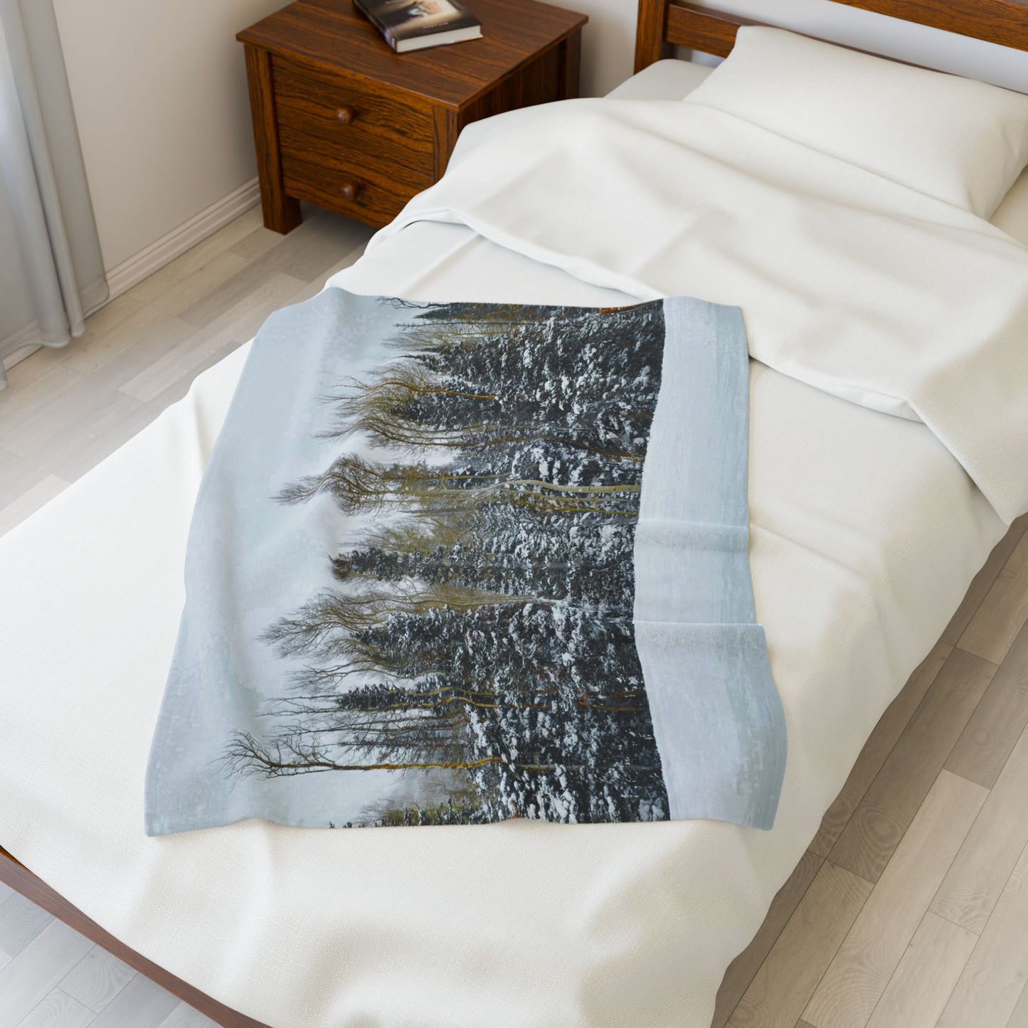 Blanket  - Forest Winterscape
