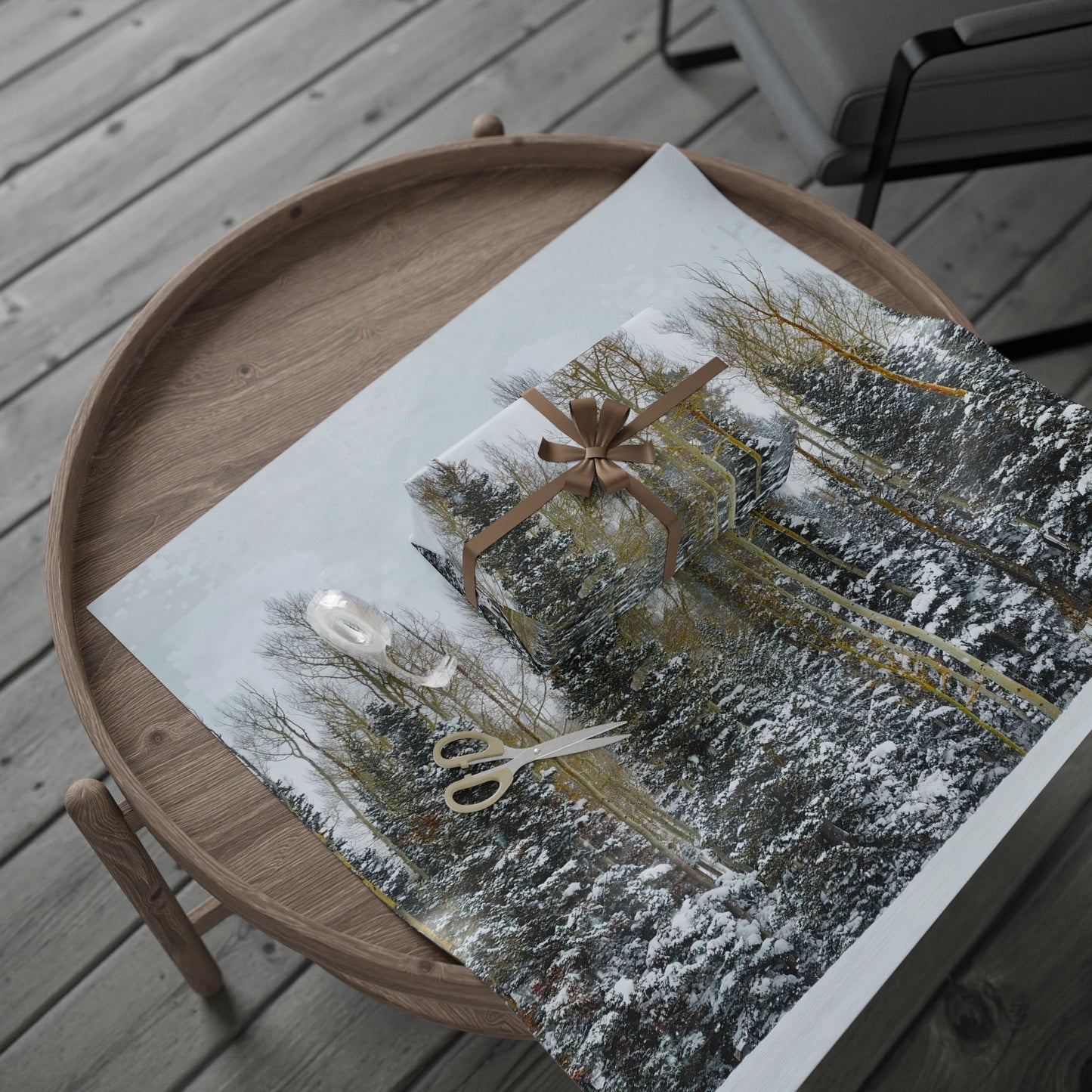 Wrapping Paper - Forest Winterscape