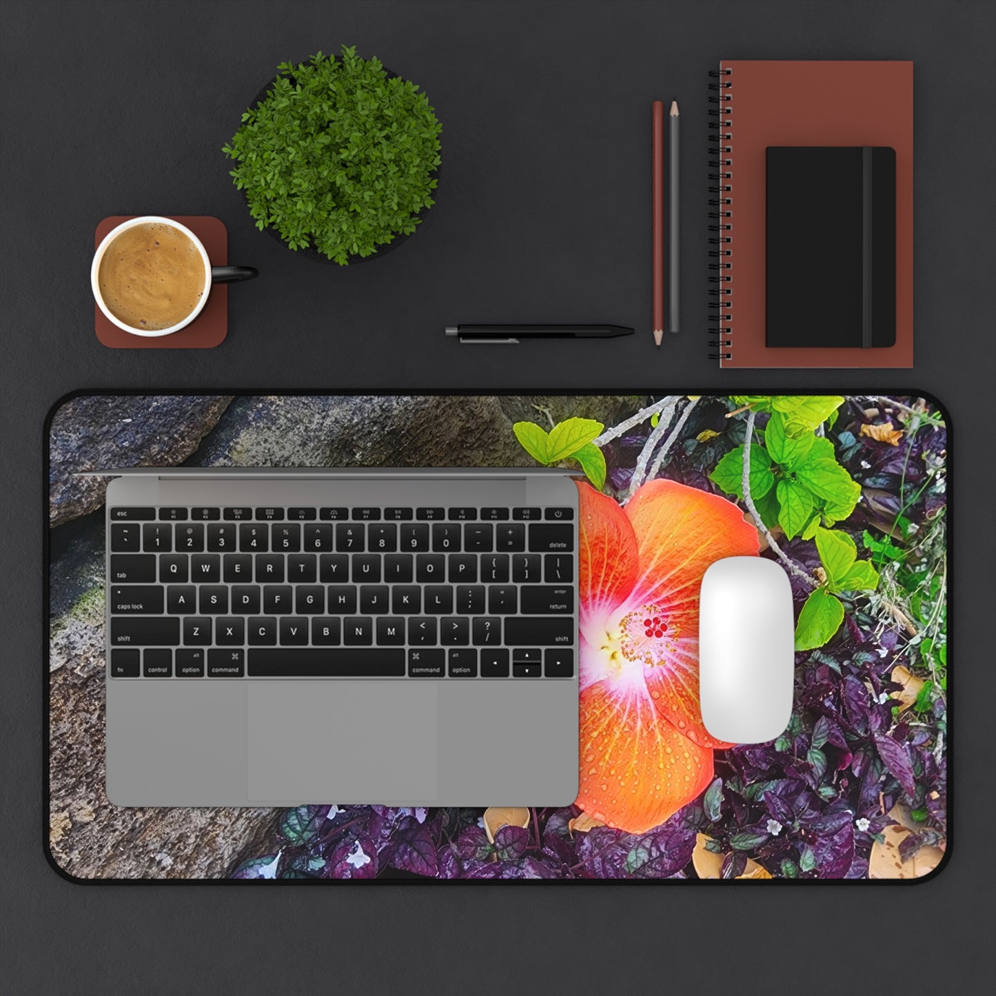 Desk Mat - Hawaiian Hibiscus Flower