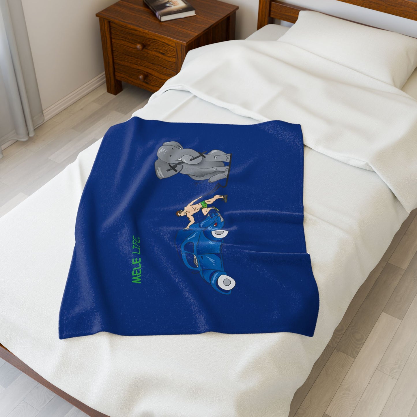 Blanket  - Strong White Man  (blue)