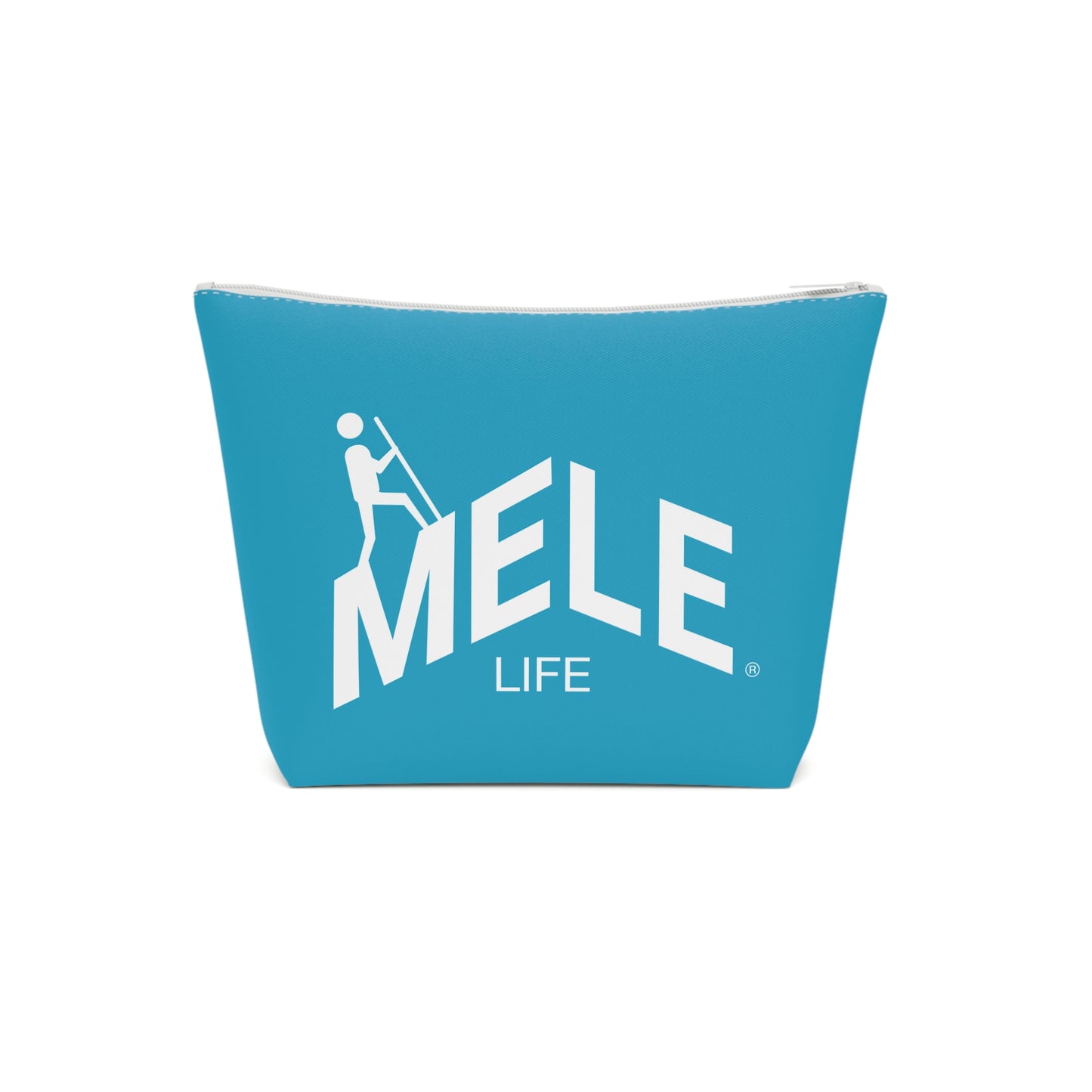 Cosmetic Bag - MELE LIFE logo   (turquoise)