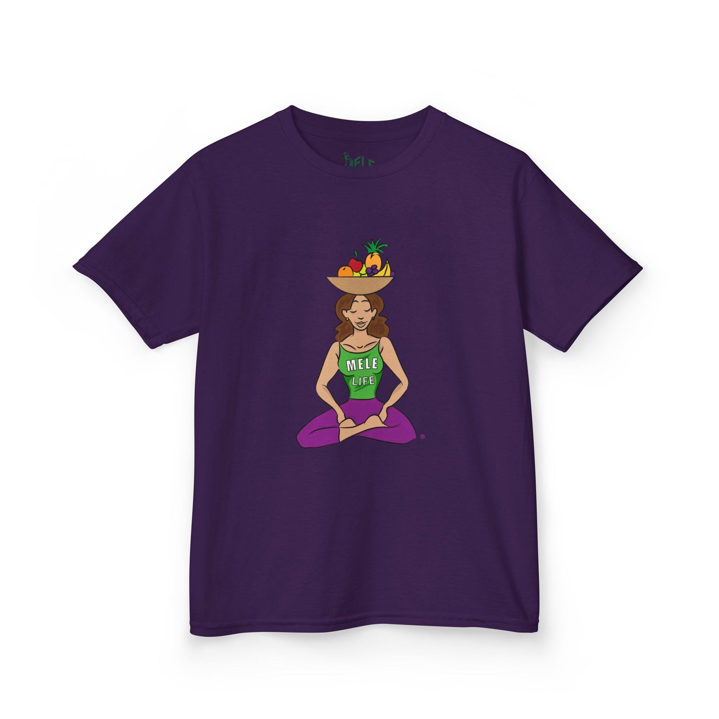 Kids Tee - Yoga Lady 1