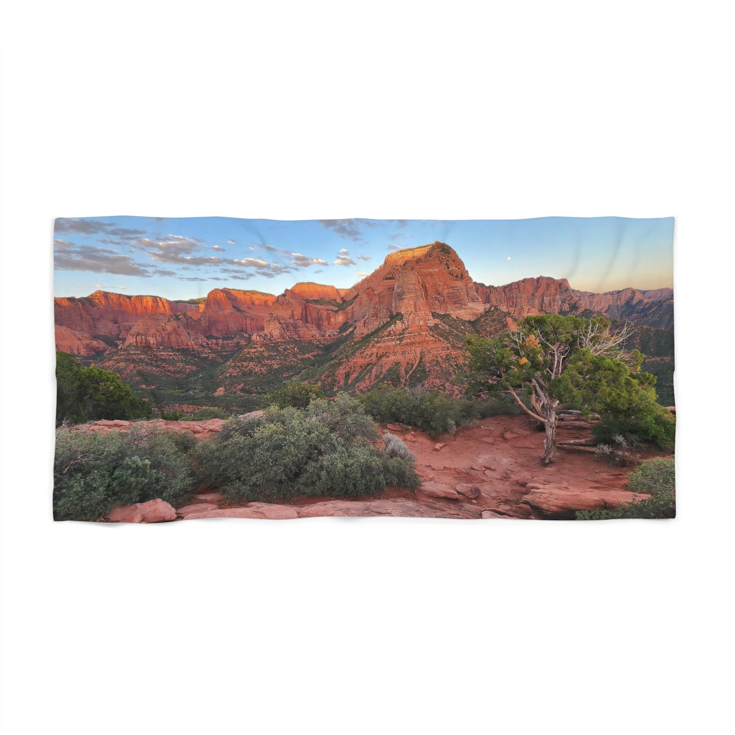 Beach, Bath & Pool Towel - Kolob Canyons at Sunset  (Zion)