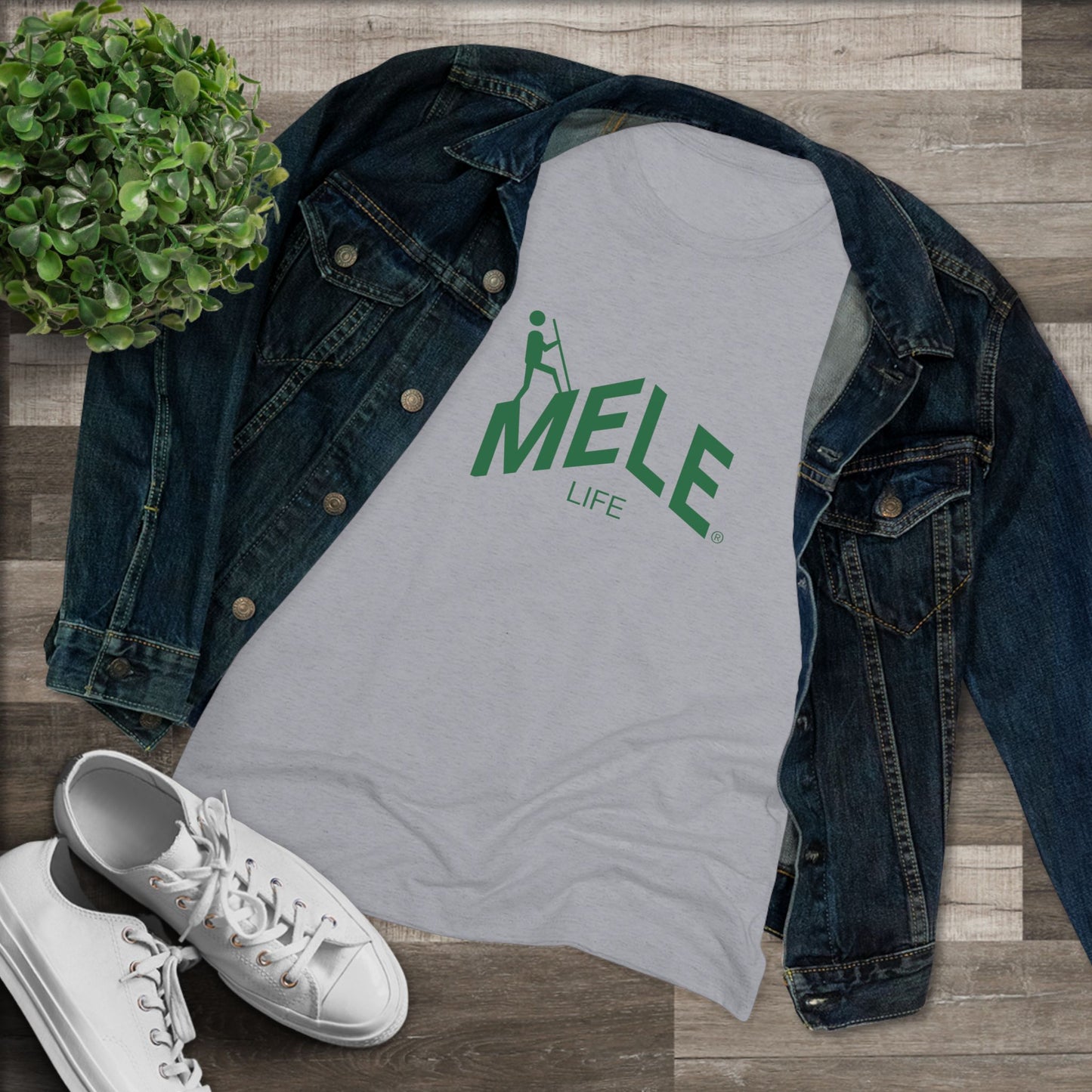 Women's Triblend Tee - MELE LIFE