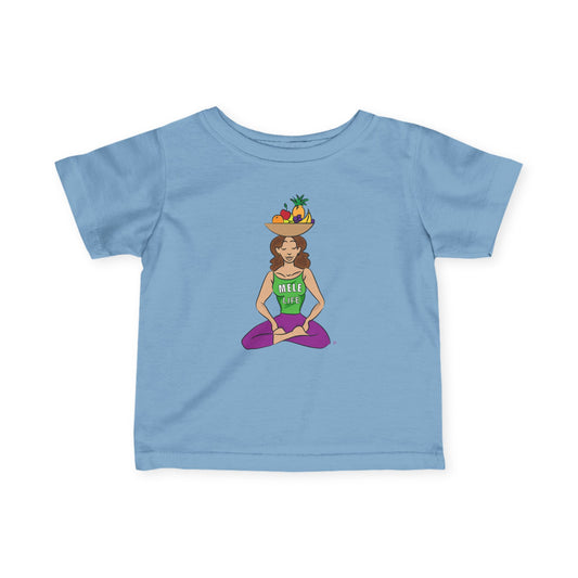 Infant Tee - Yoga Lady 1