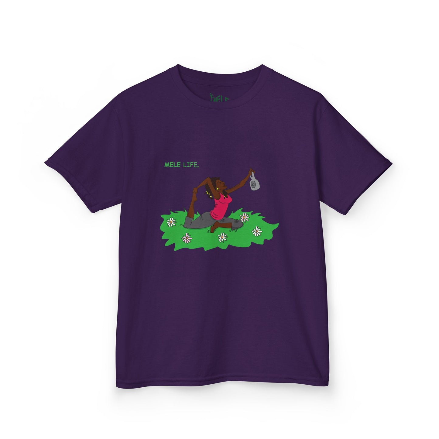 Kids Tee - Yoga Lady 2