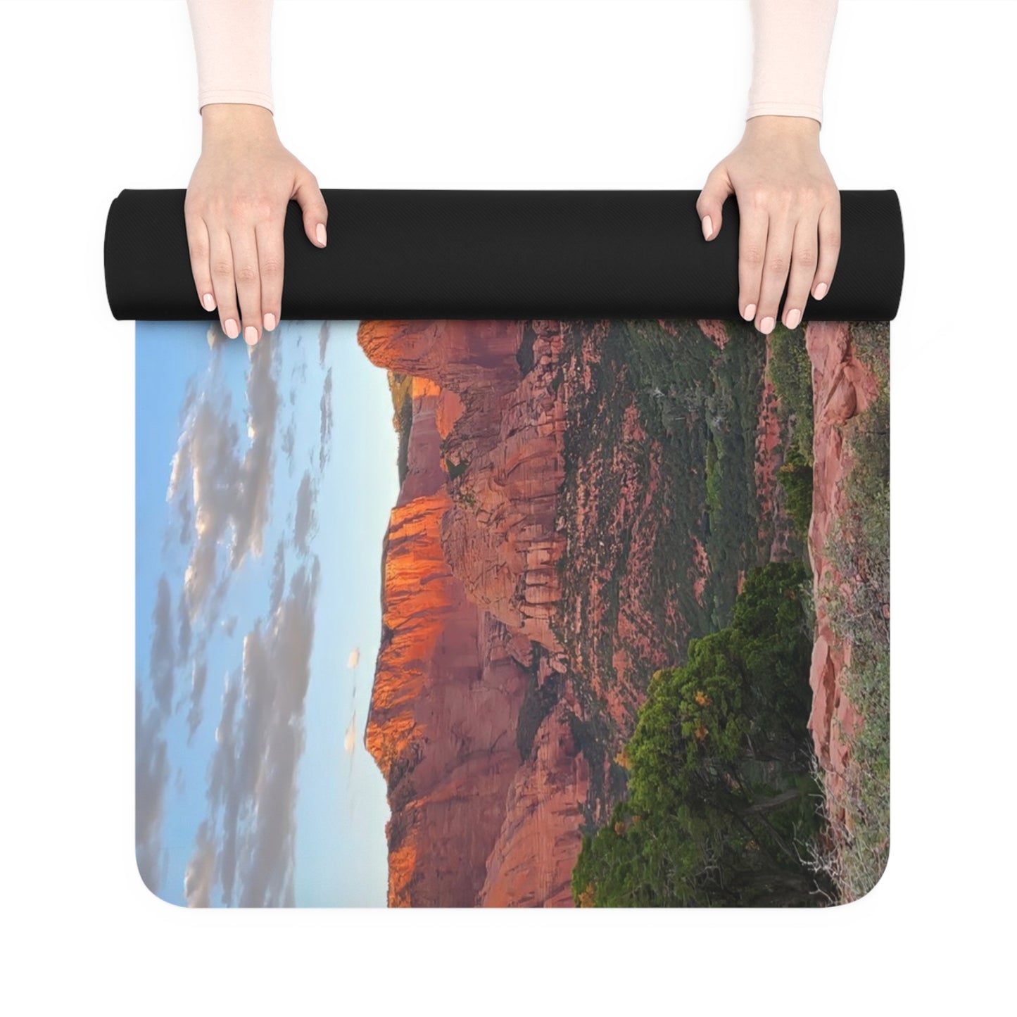 Yoga Mat - Kolob Canyons in Zion National Park