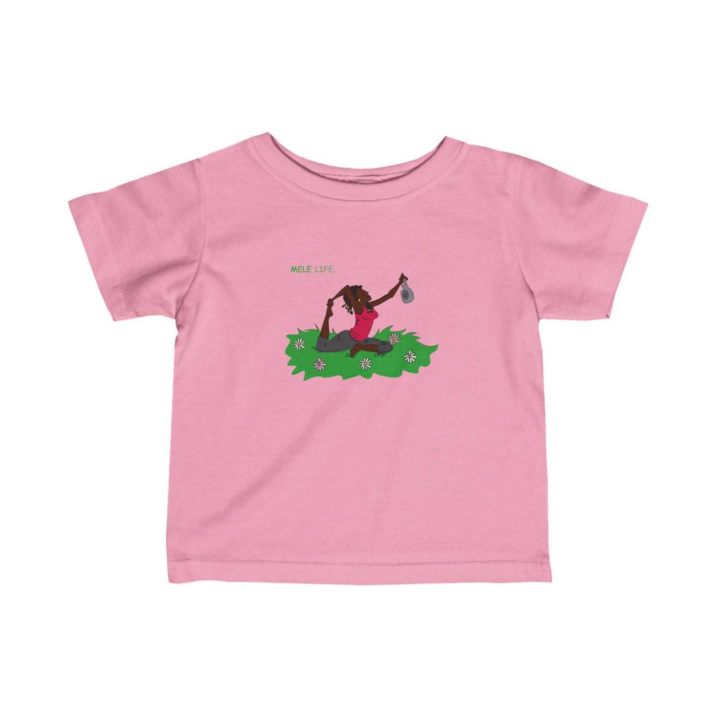 Infant Tee - Yoga Lady2