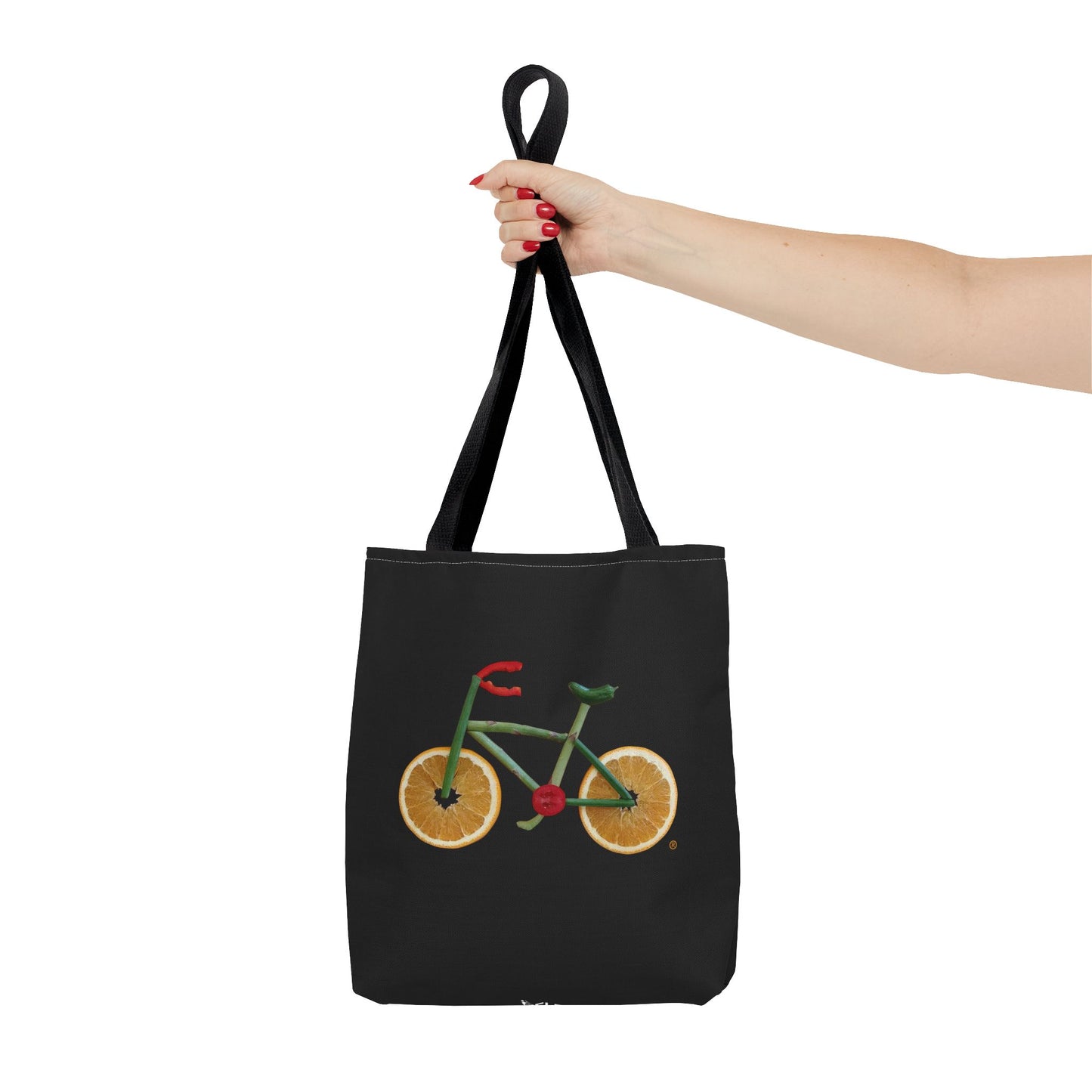 Tote Bag - Veggie Bike  (black)