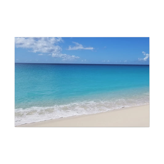 Canvas Gallery Art - Mullet Bay in St. Maarten
