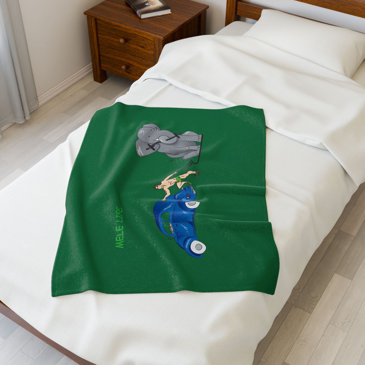 Blanket  - Strong White Man  (green)