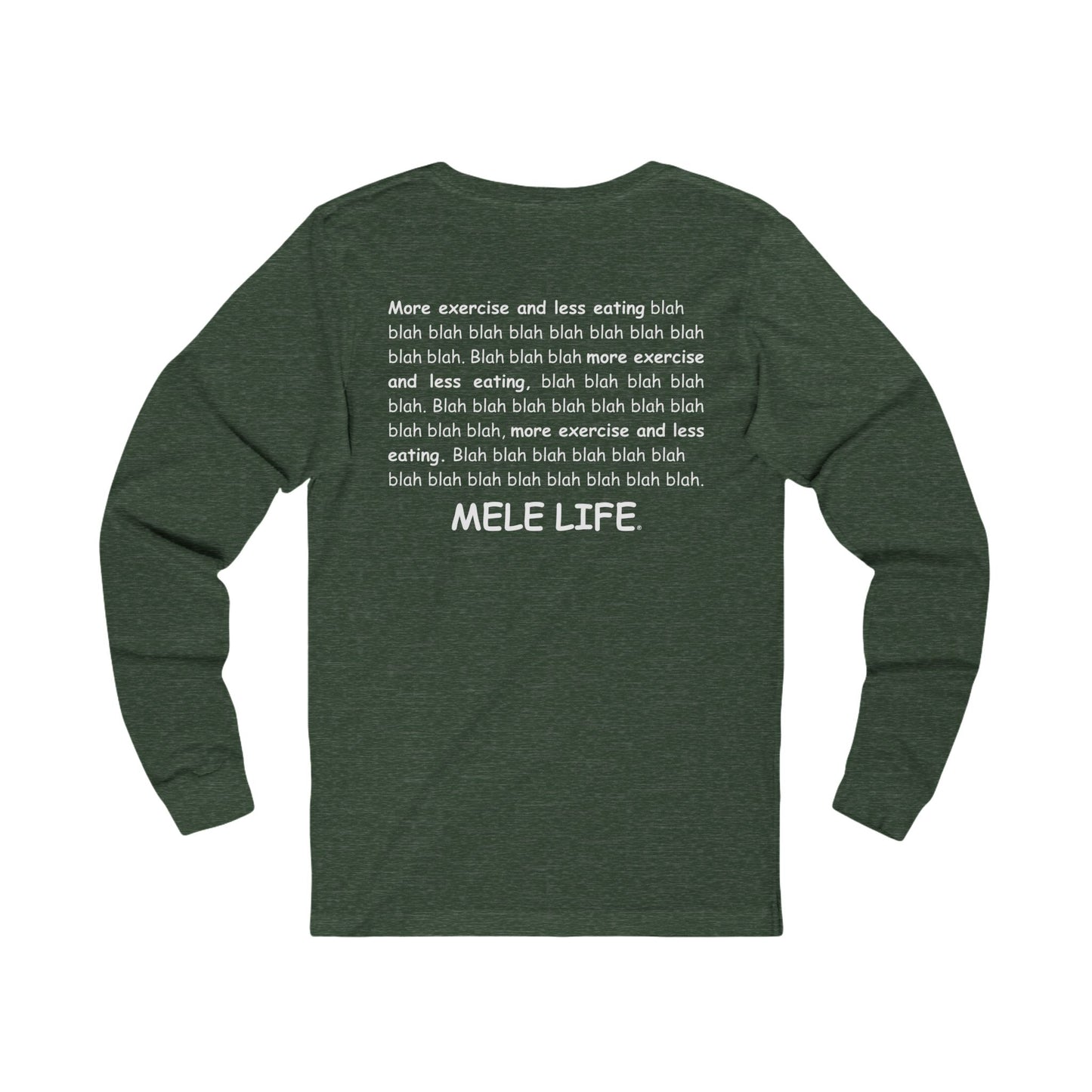 Long Sleeve Tee (Unisex) - Yoga Lady 2