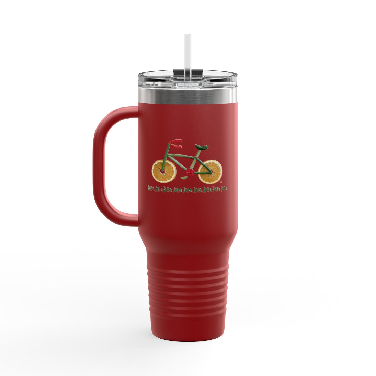 Travel Mug (40 oz) - Veggie Bike