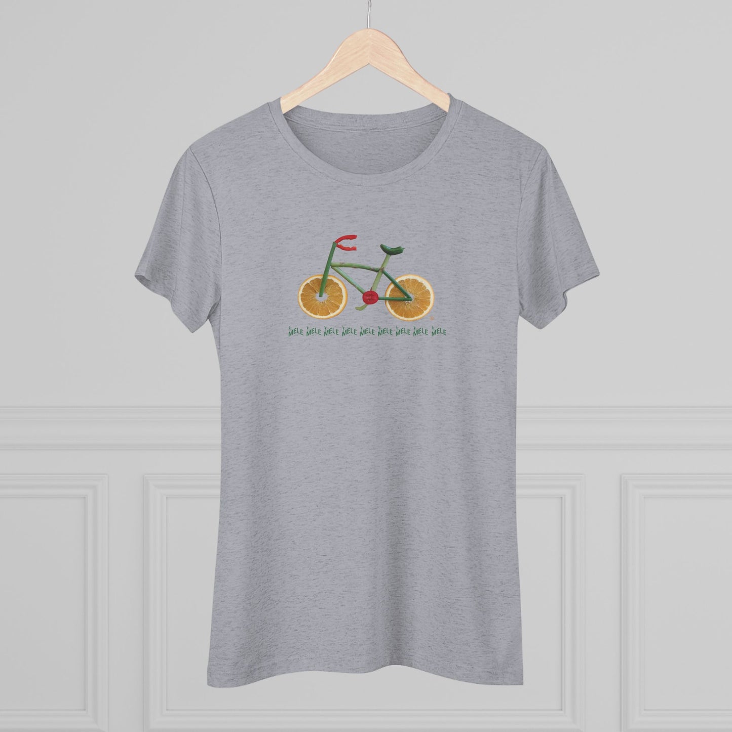 Women's Triblend Tee - Veggie Bike