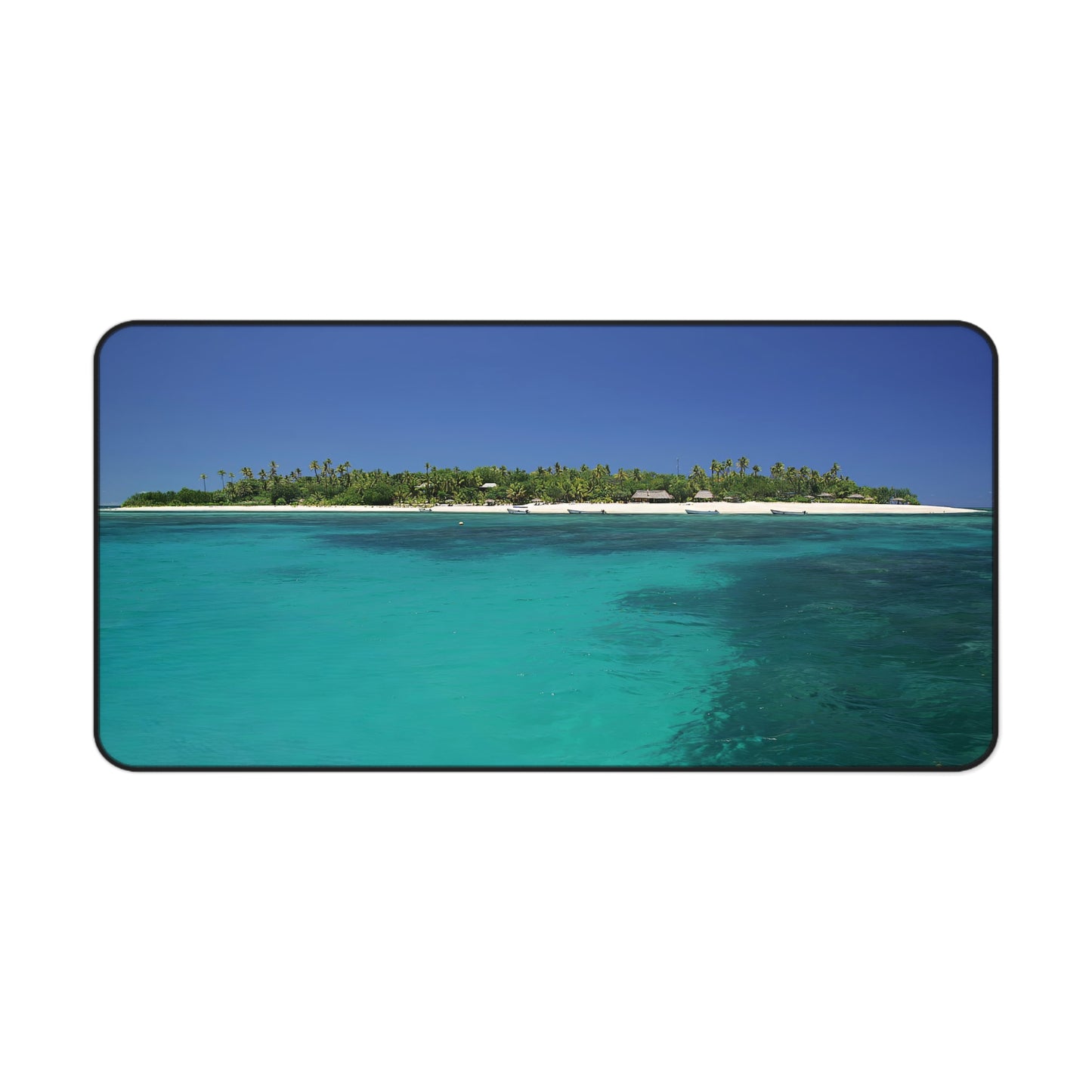 Desk Mat - Tropical Island