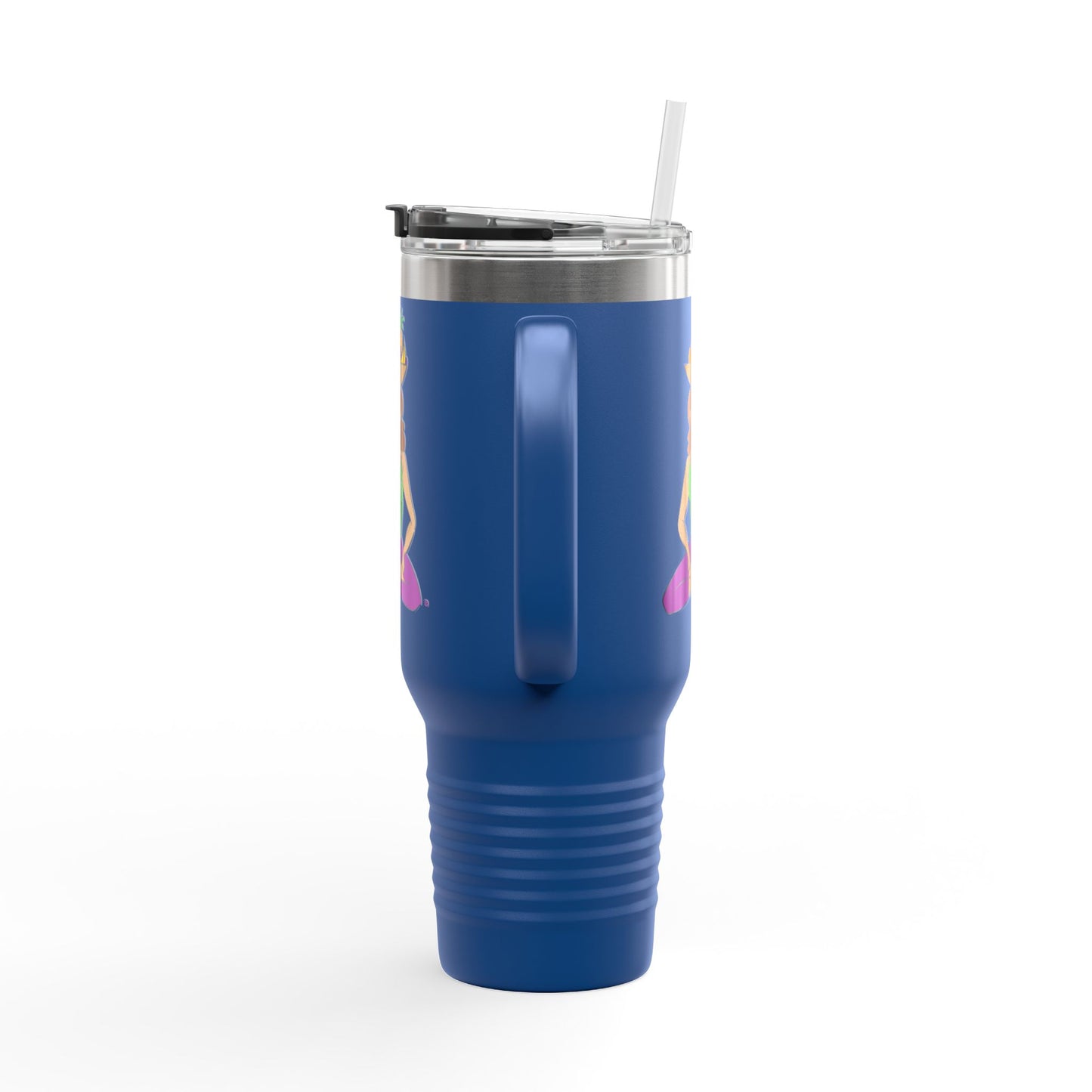 Travel Mug (40 oz) - Yoga Lady 1