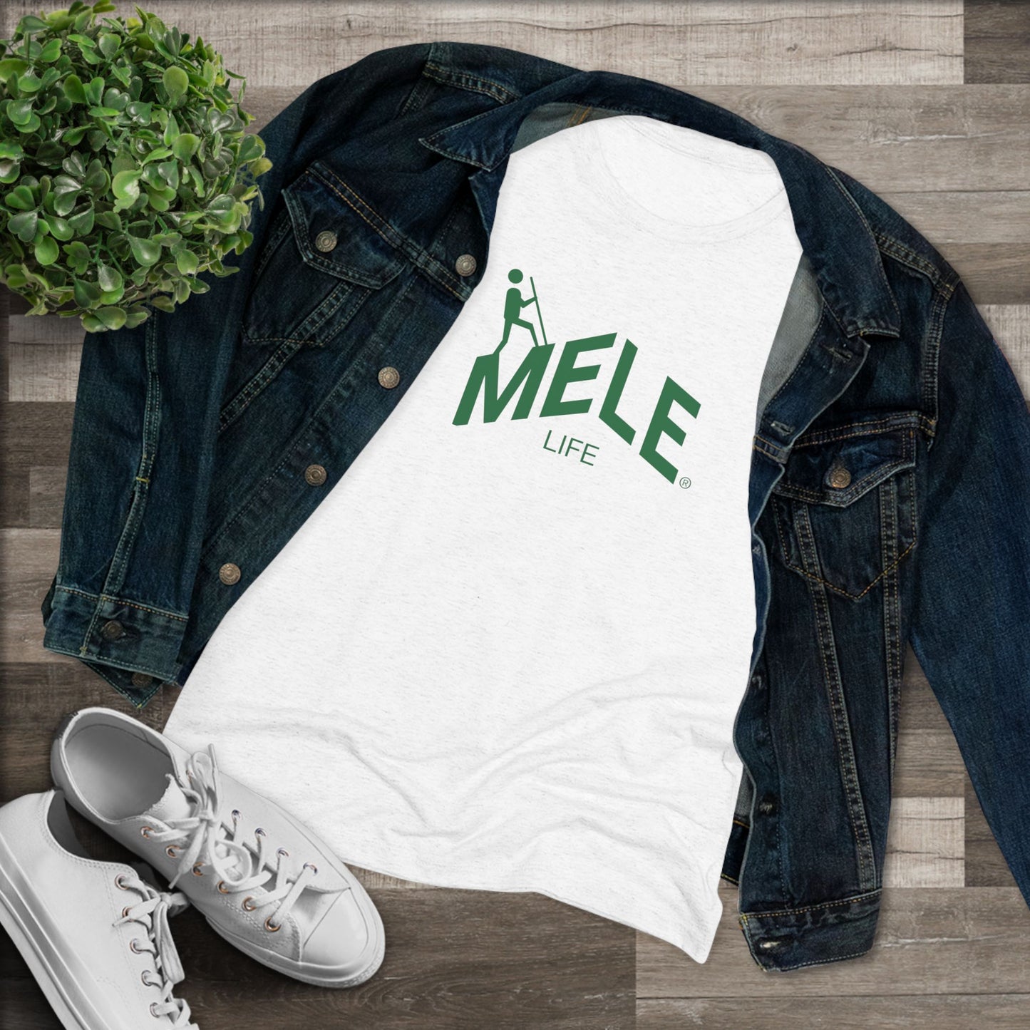 Women's Triblend Tee - MELE LIFE