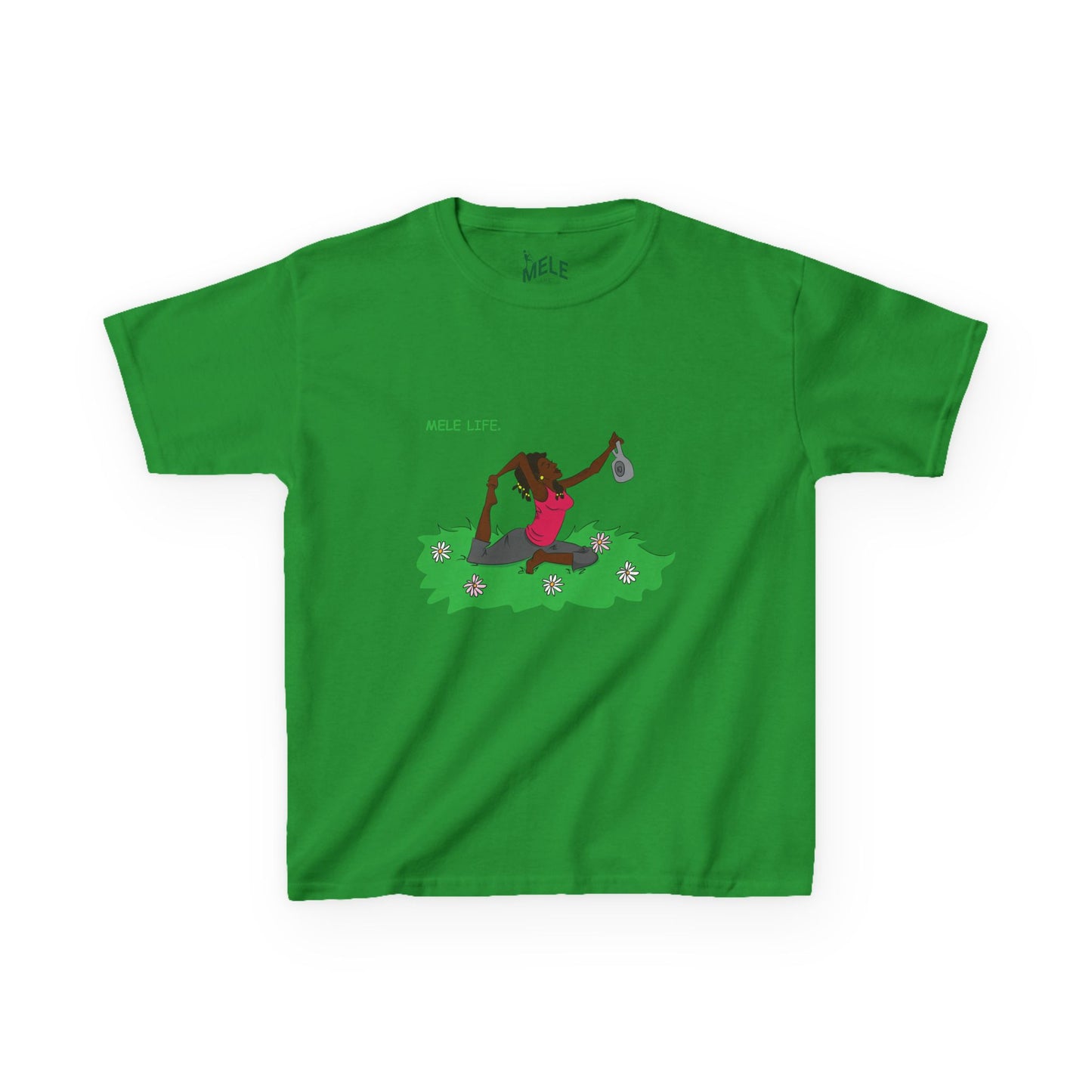 Kids Tee - Yoga Lady 2