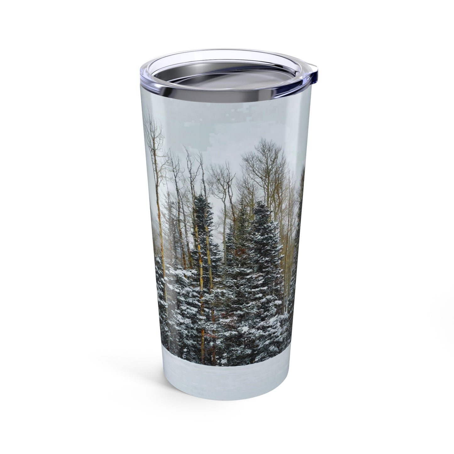 Tumbler (20oz) - Forest Winterscape