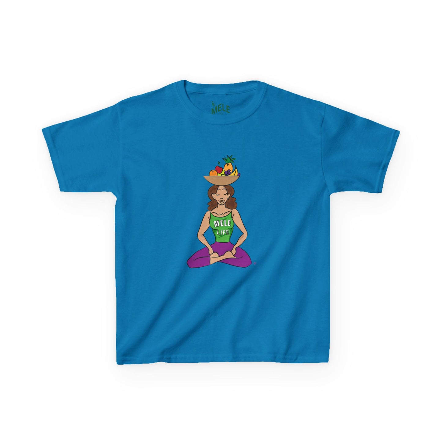 Kids Tee - Yoga Lady 1