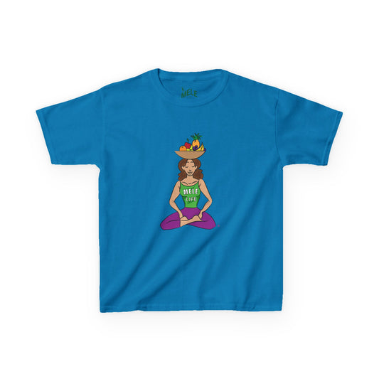 Kids Tee - Yoga Lady 1