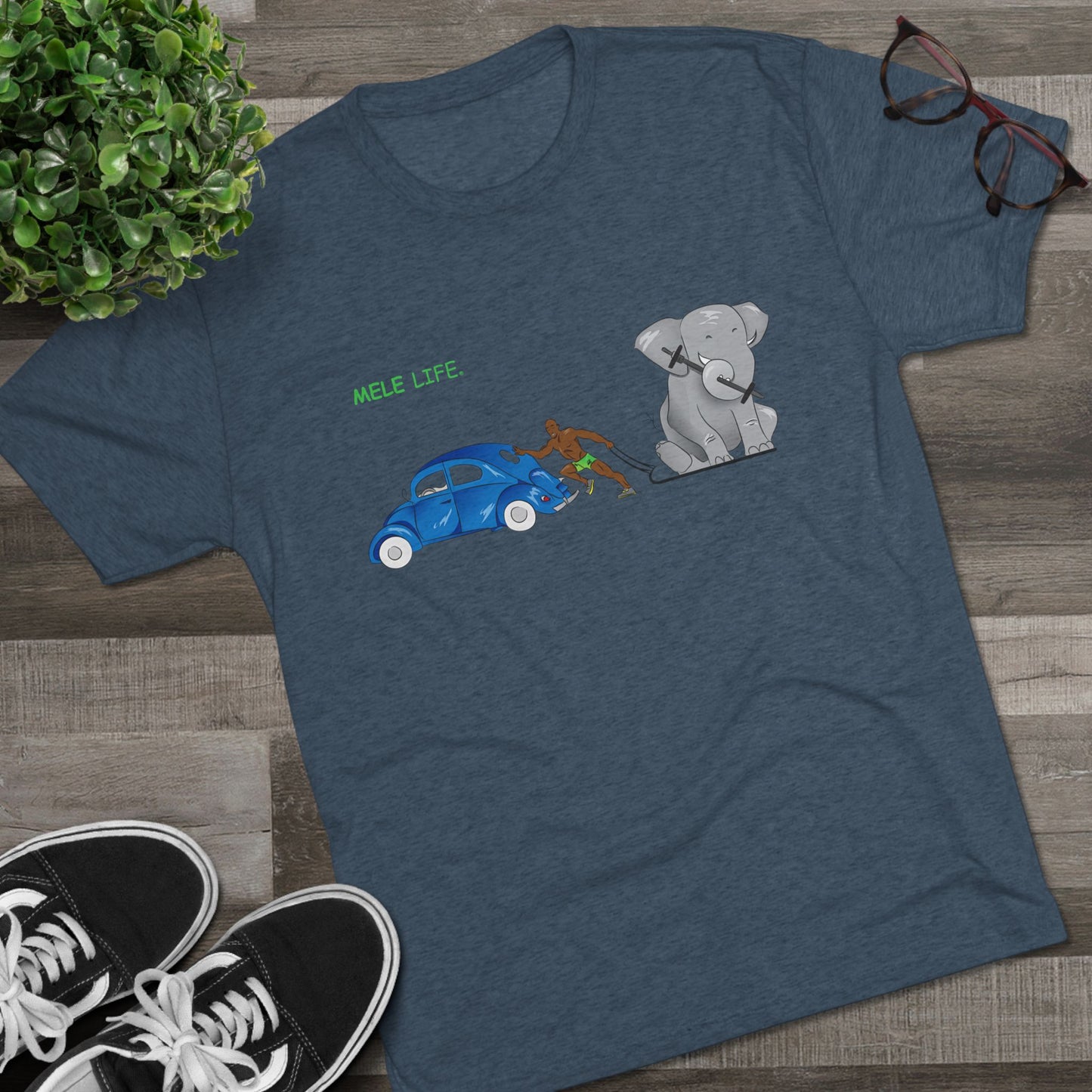 Triblend Tee (unisex) - Strong Black Man