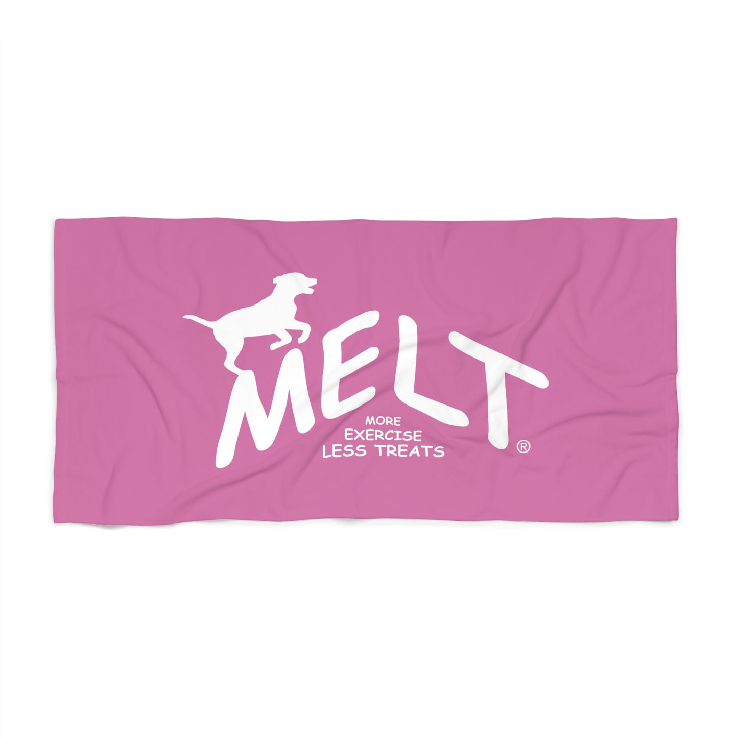 Beach, Bath & Pool Towel - MELT for dogs  (pink)