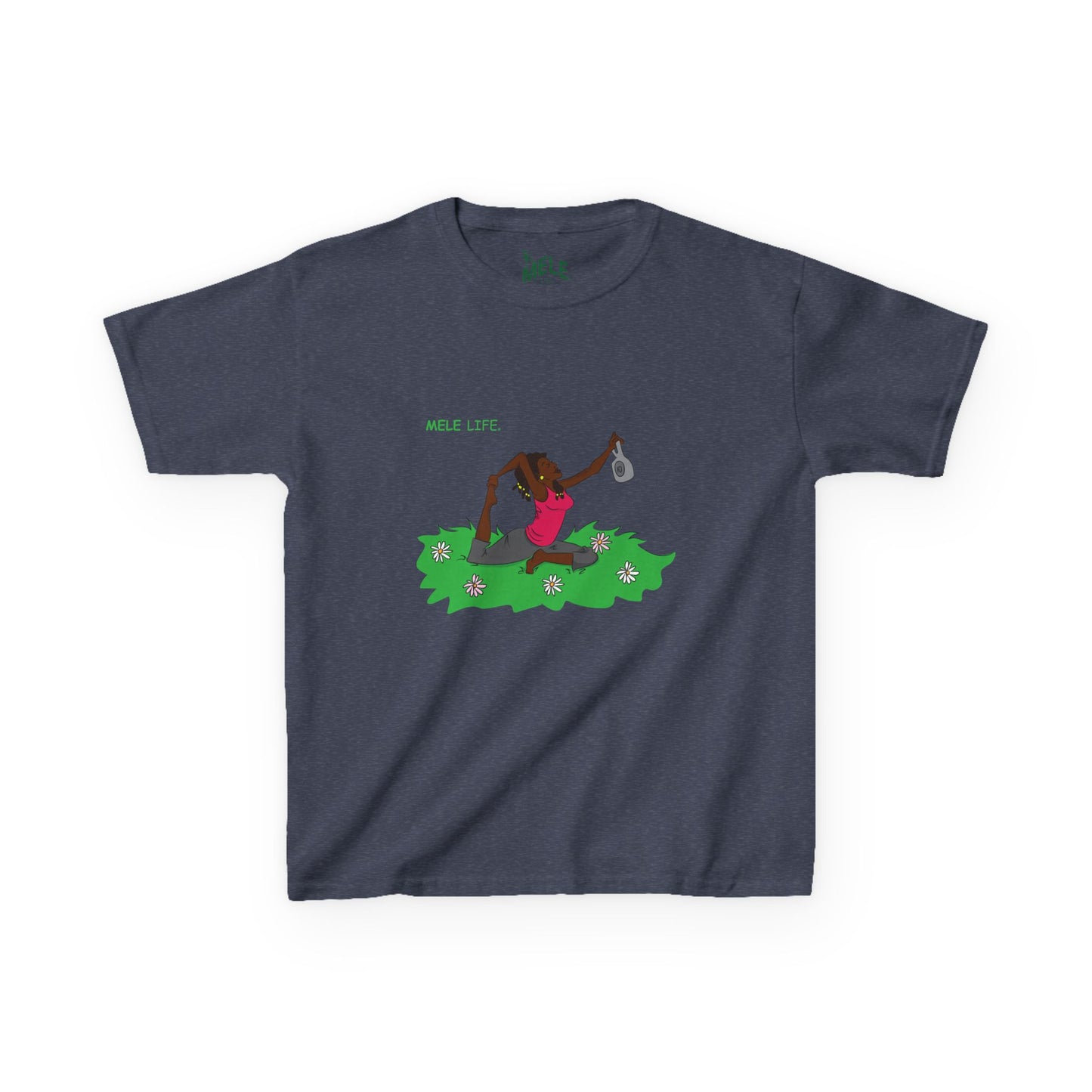 Kids Tee - Yoga Lady 2