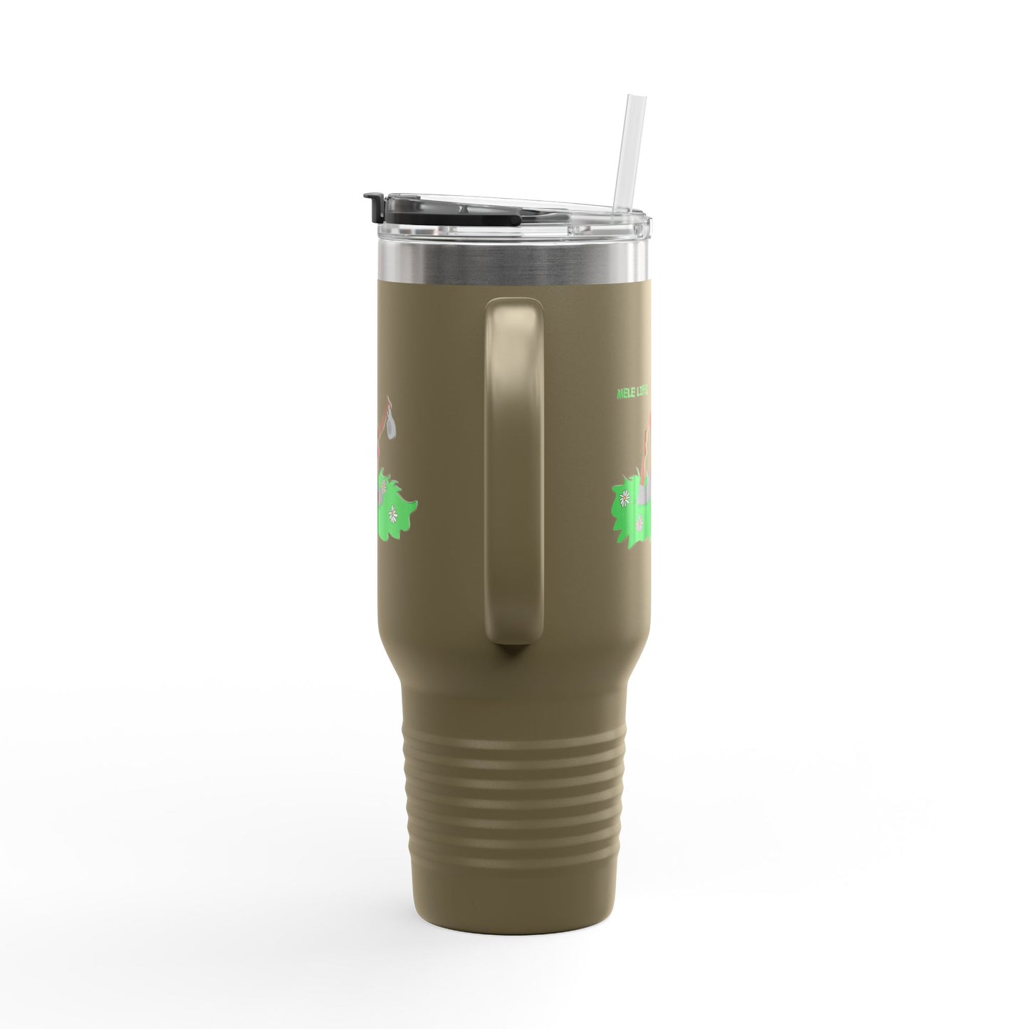 Travel Mug (40 oz) - Yoga Lady 2