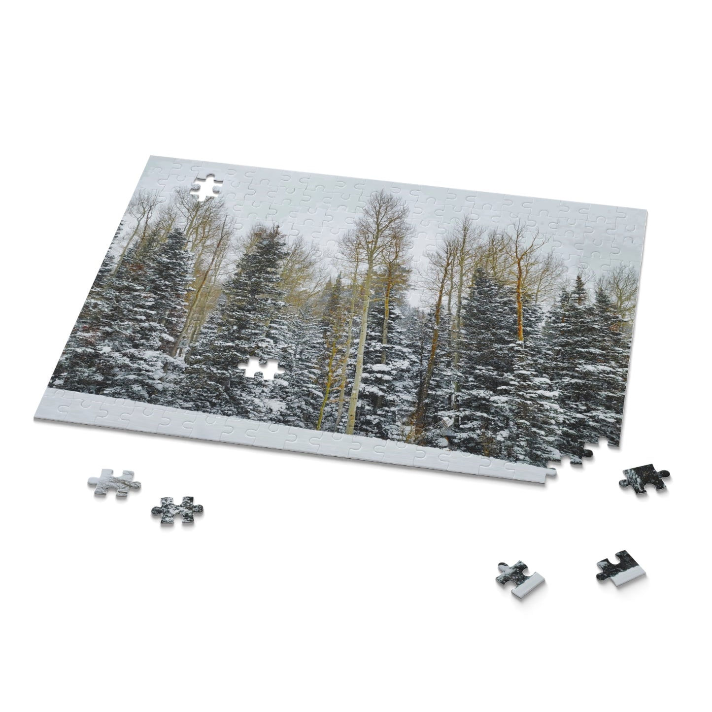 Puzzle - Forest Winterscape  (3 sizes)