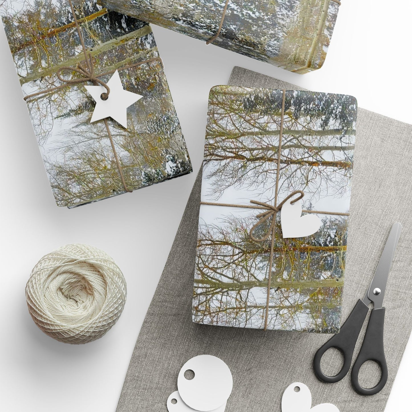 Wrapping Paper - Forest Winterscape