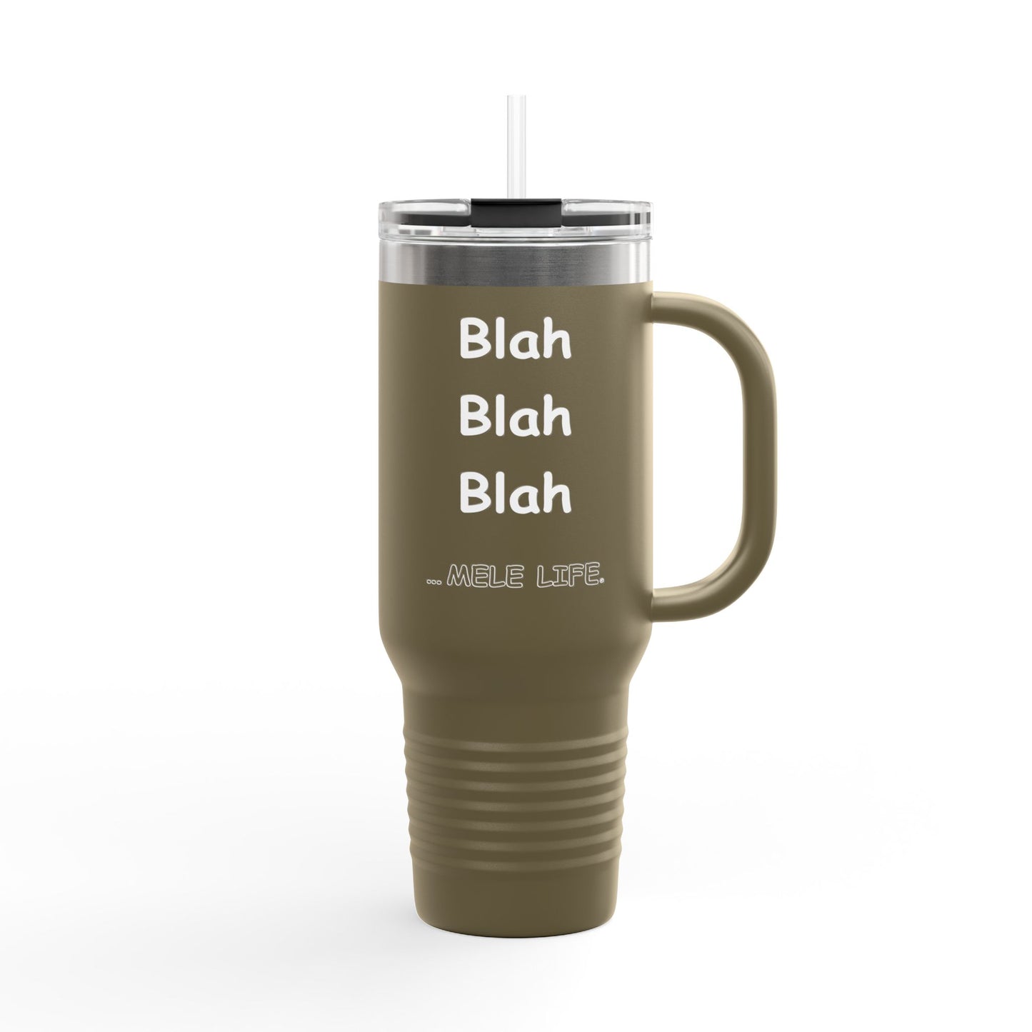 Travel Mug (40 oz) - Blah Blah Blah