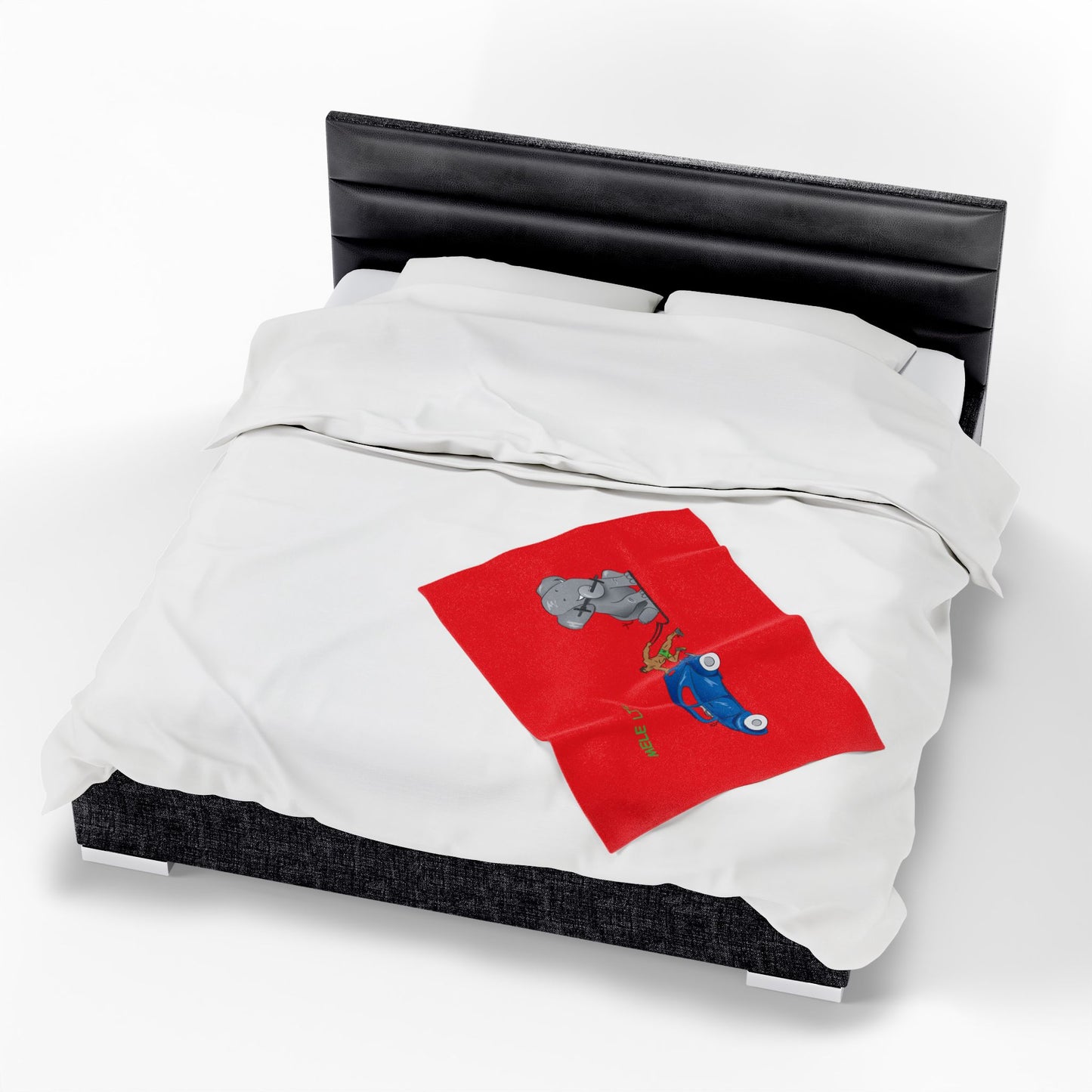 Blanket  - Strong Brown Man  (red)