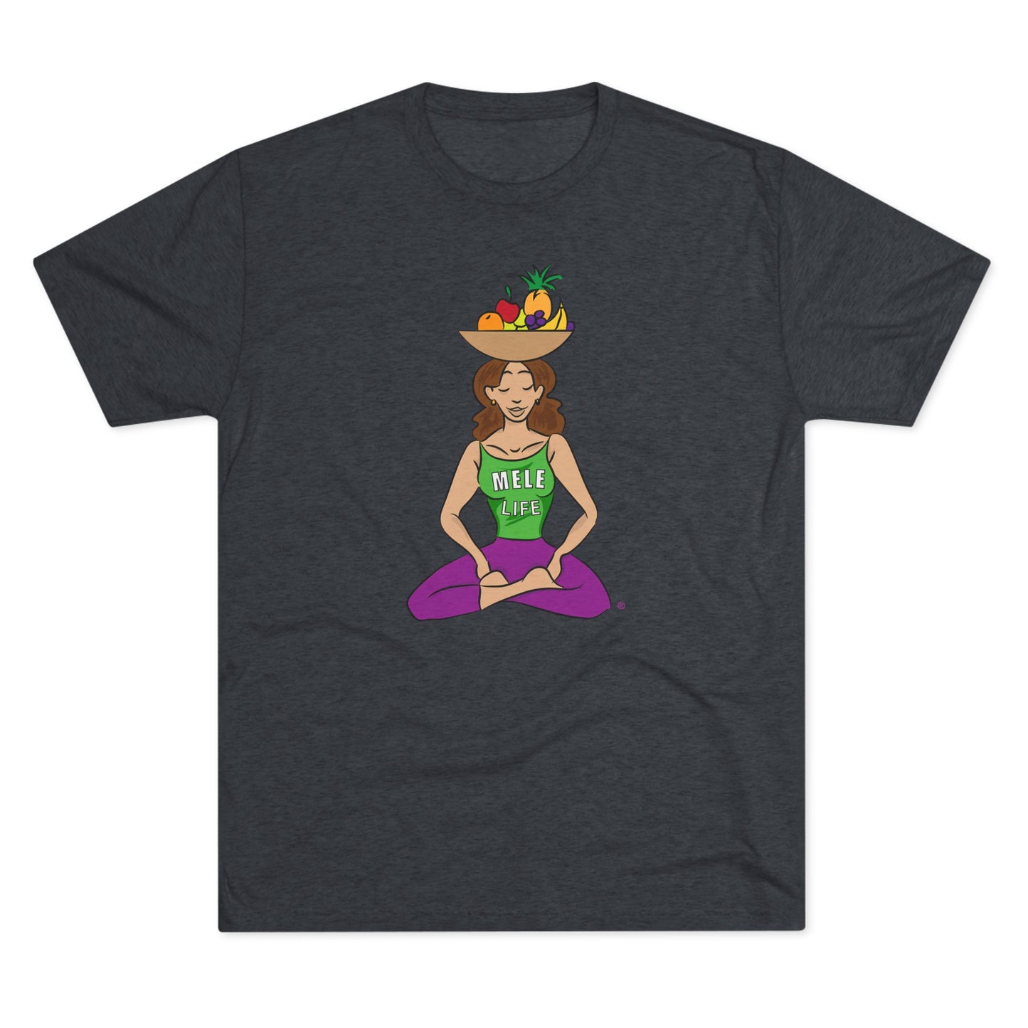 Triblend Tee (unisex) - Yoga Lady1