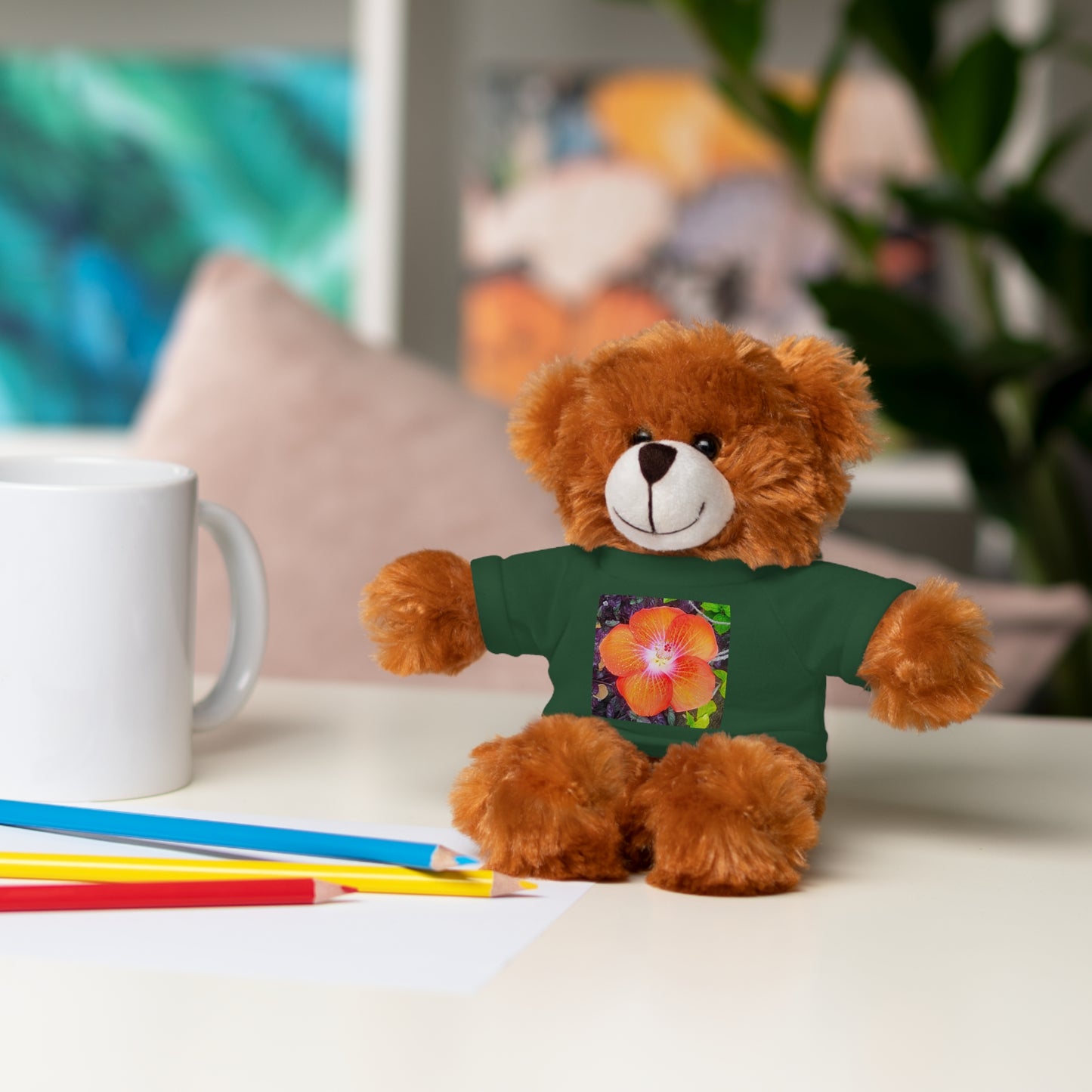 Stuffed Animals - Hawaiian Hibiscus Shirt