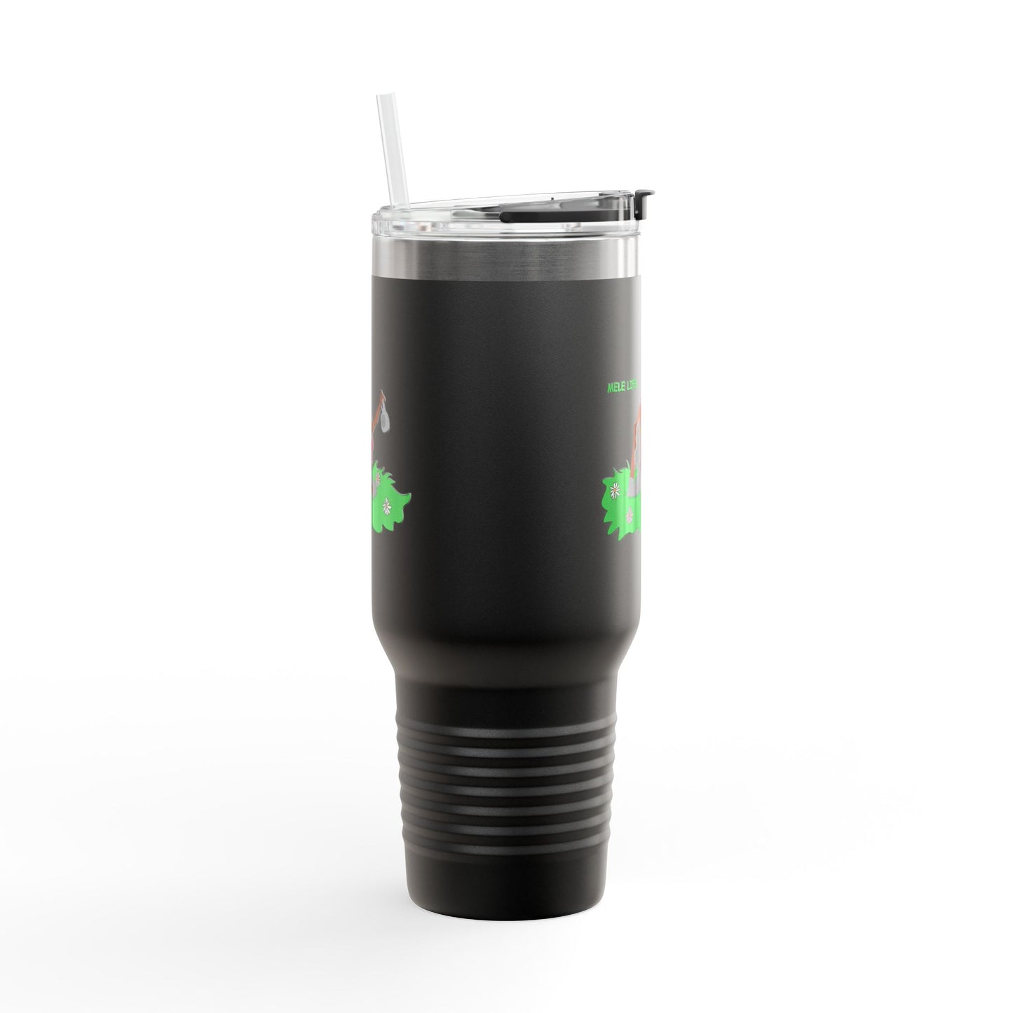 Travel Mug (40 oz) - Yoga Lady 2