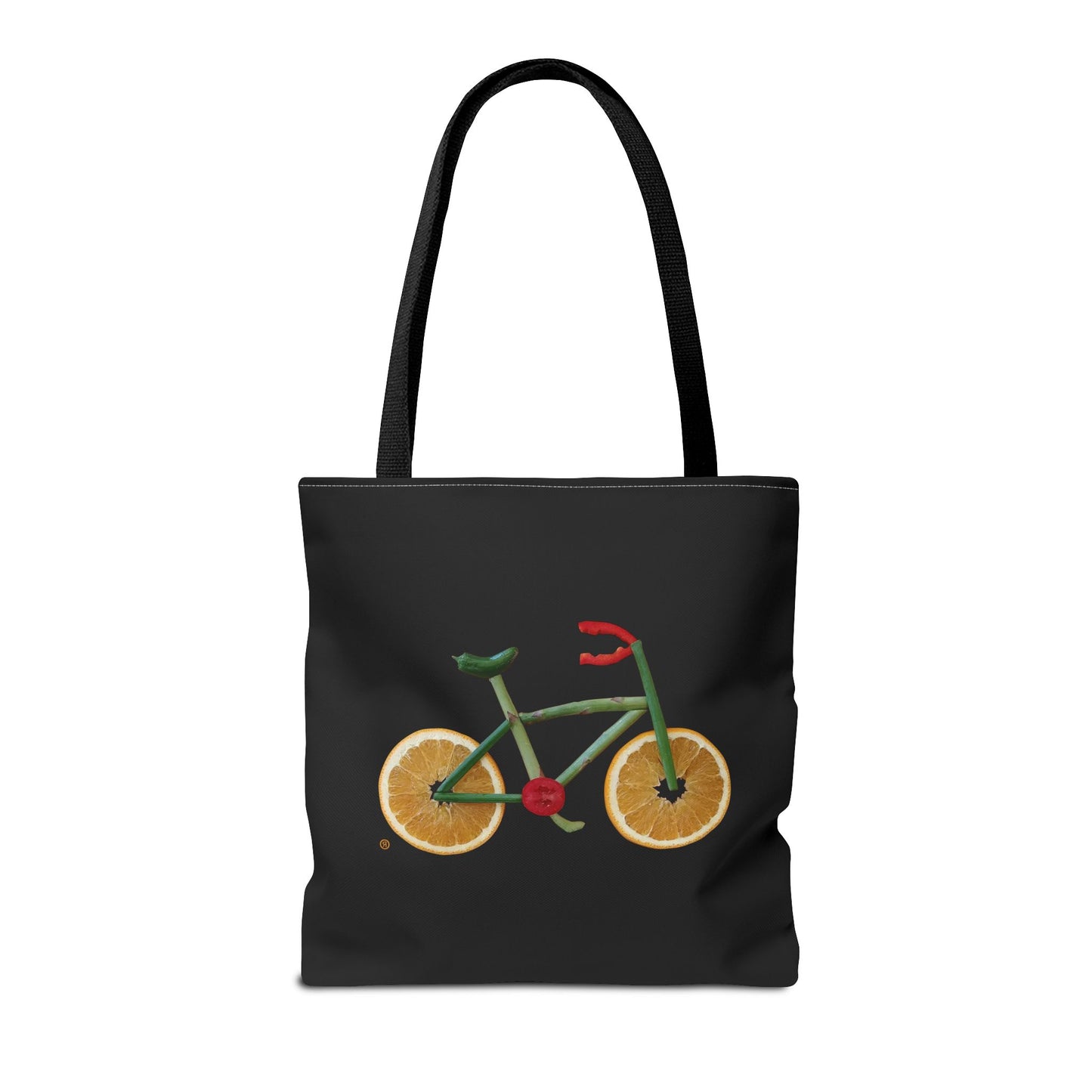 Tote Bag - Veggie Bike  (black)