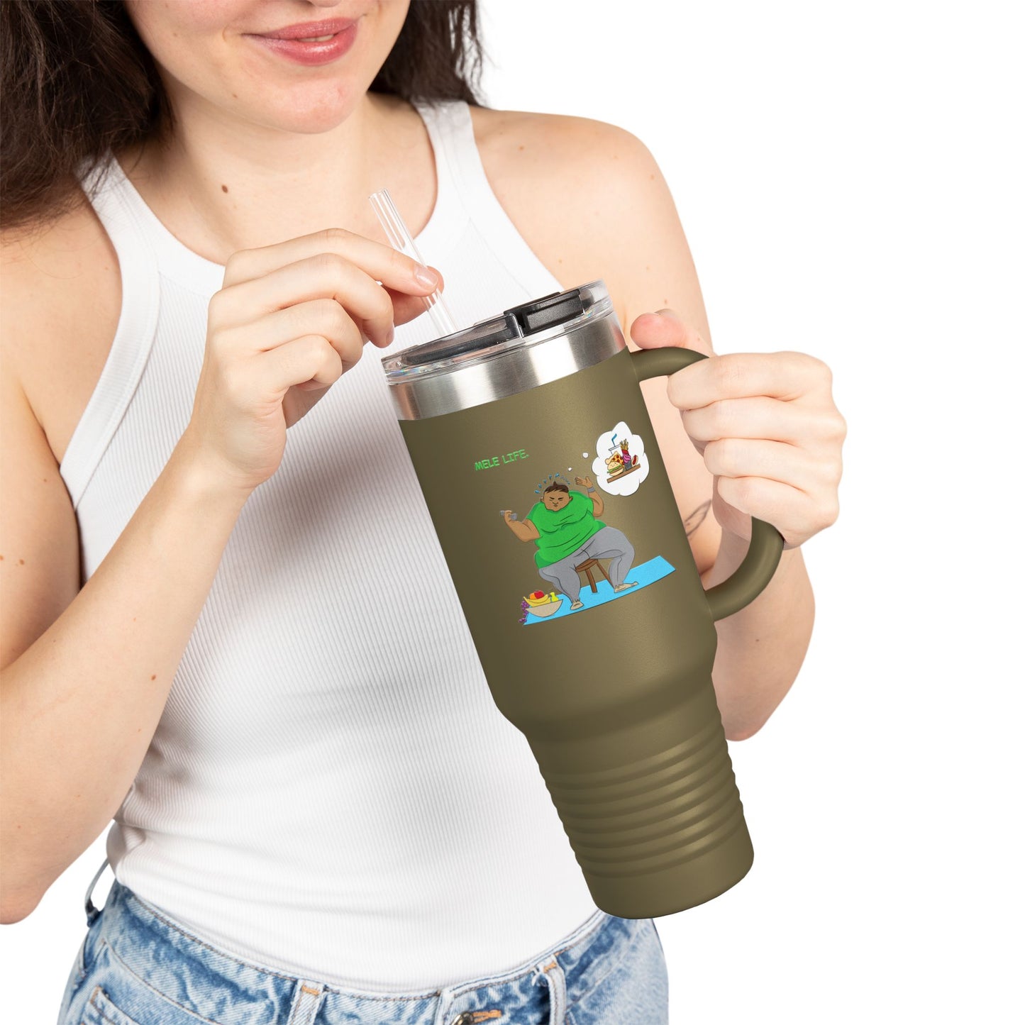 Travel Mug (40 oz) - Self Discipline
