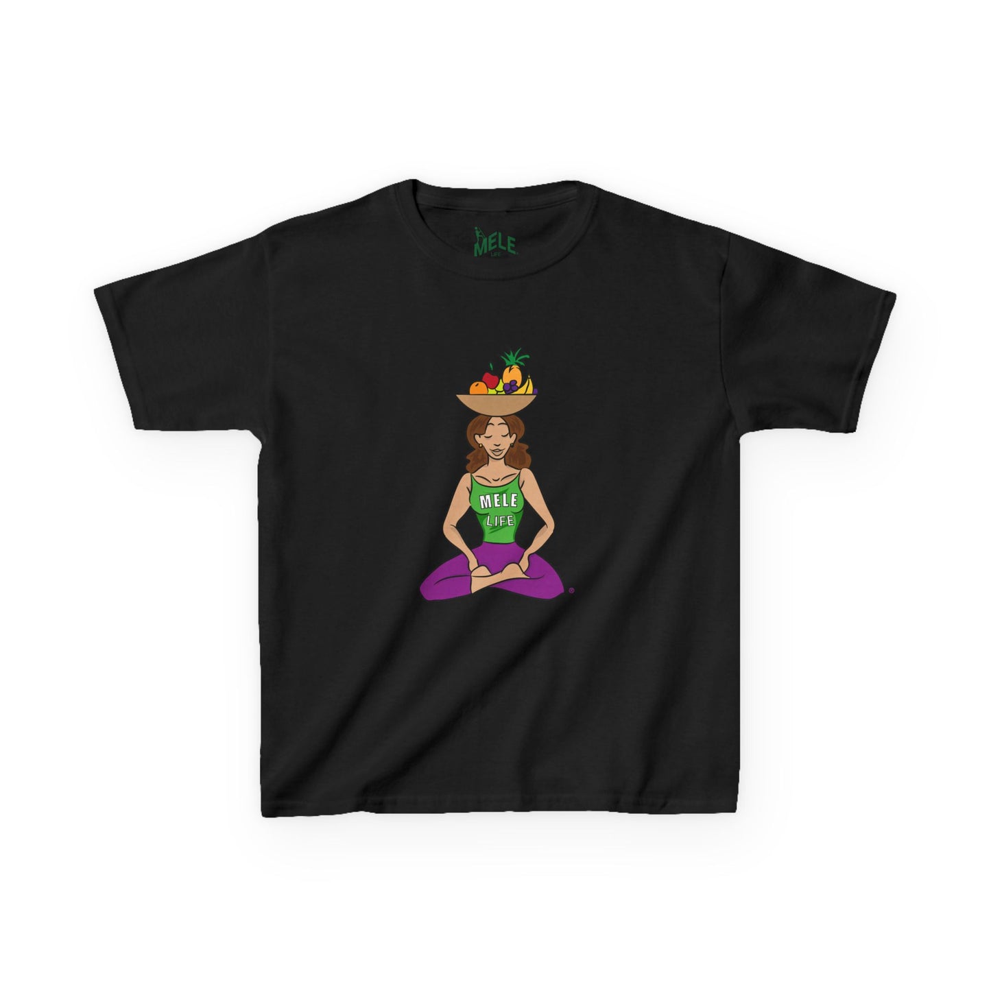 Kids Tee - Yoga Lady 1
