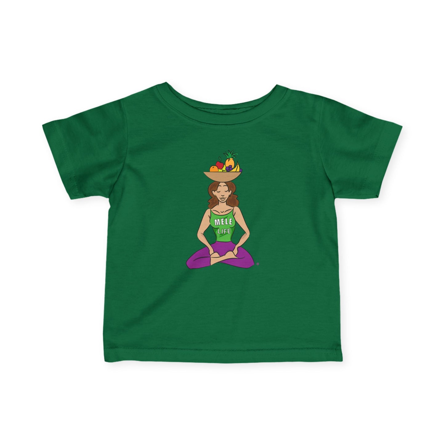 Infant Tee - Yoga Lady 1