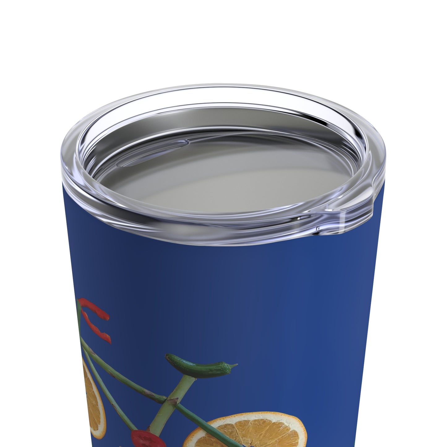 Tumbler 20oz - Veggie Bike   (dark blue)