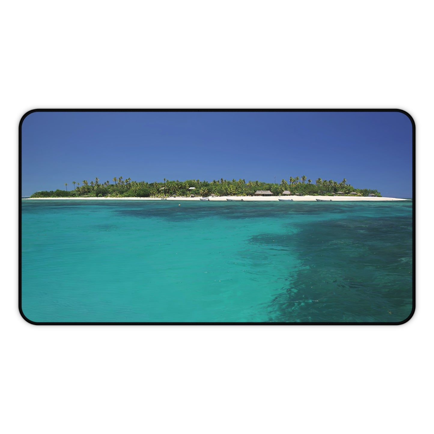 Desk Mat - Tropical Island