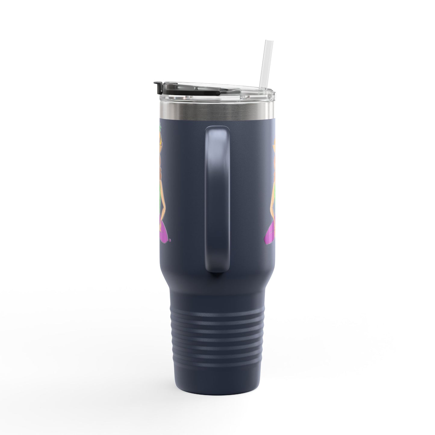Travel Mug (40 oz) - Yoga Lady 1
