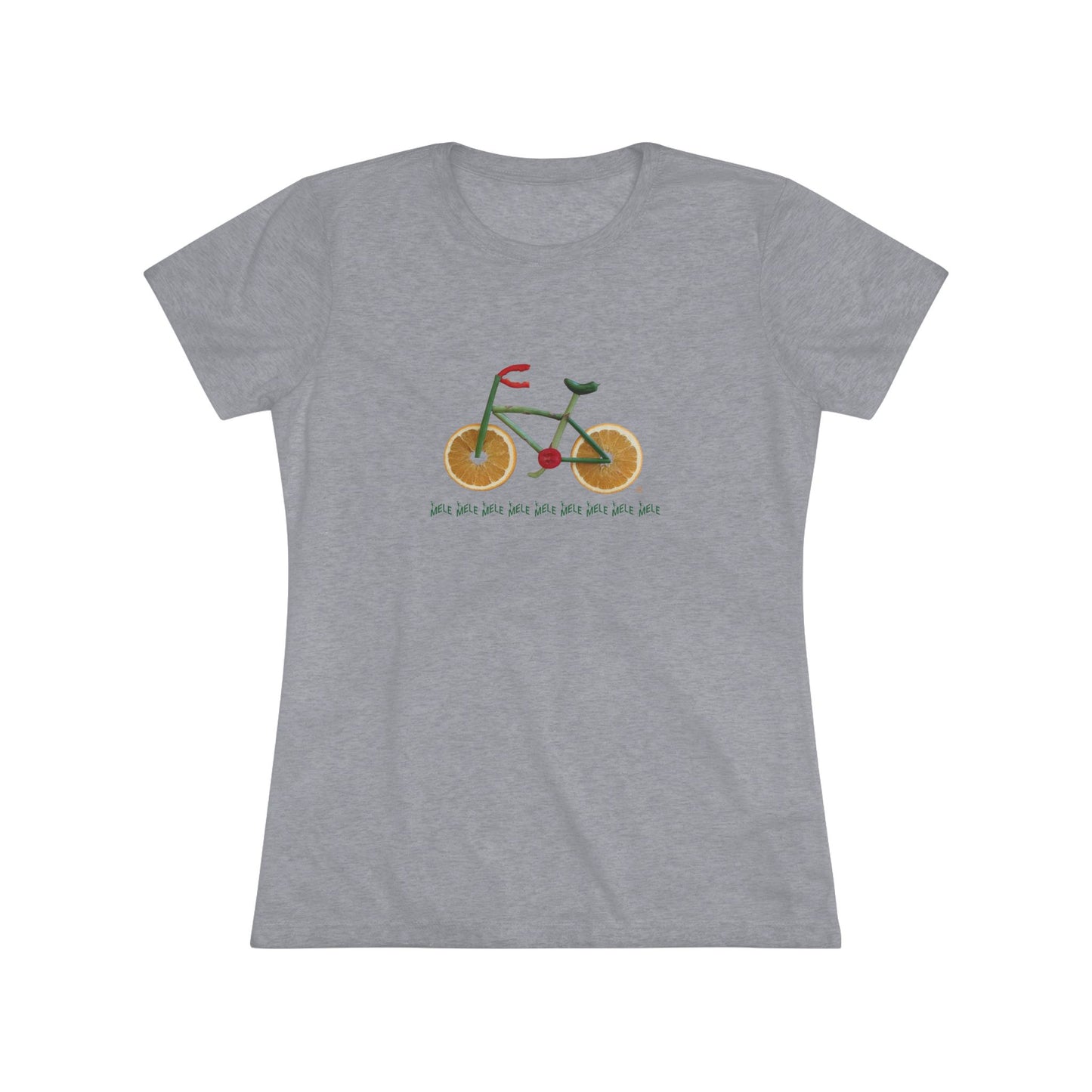 Women's Triblend Tee - Veggie Bike