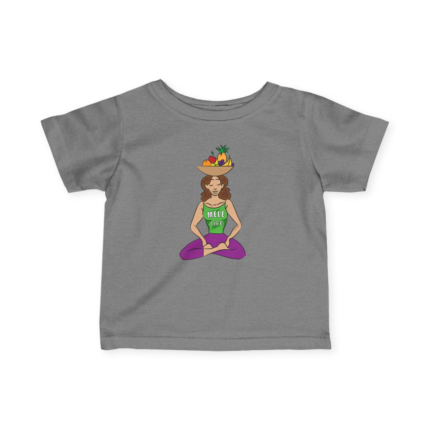 Infant Tee - Yoga Lady 1
